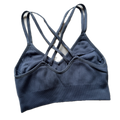 Top talla XS azul petróleo soporte bajo