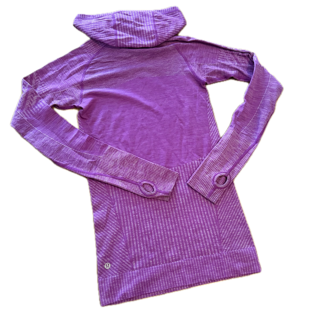 Jacket talla 4 morada tela anti olor