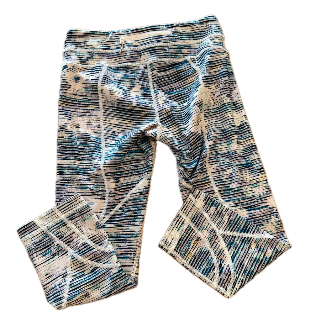Legging talla 6 rayas azules