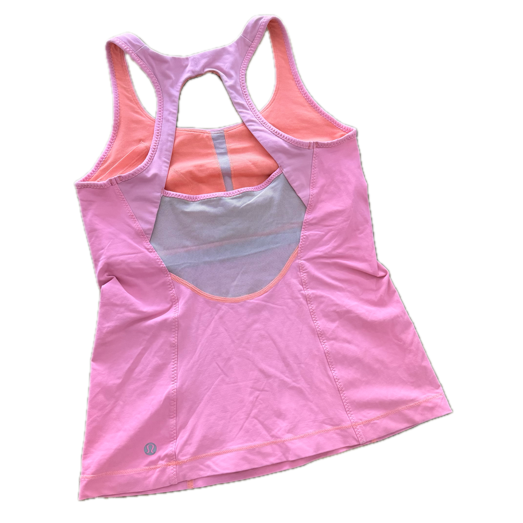 Tank talla 6 rosa fosfo