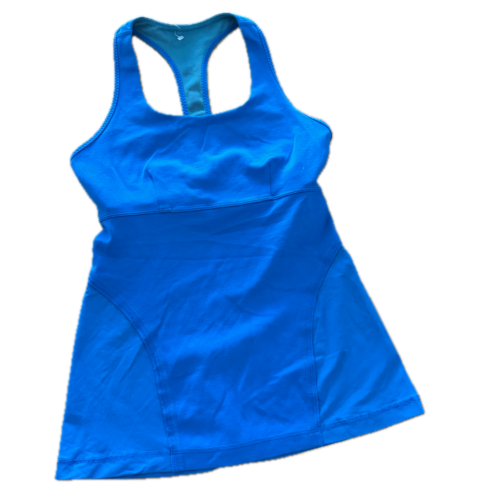 Tank top talla 6 azul