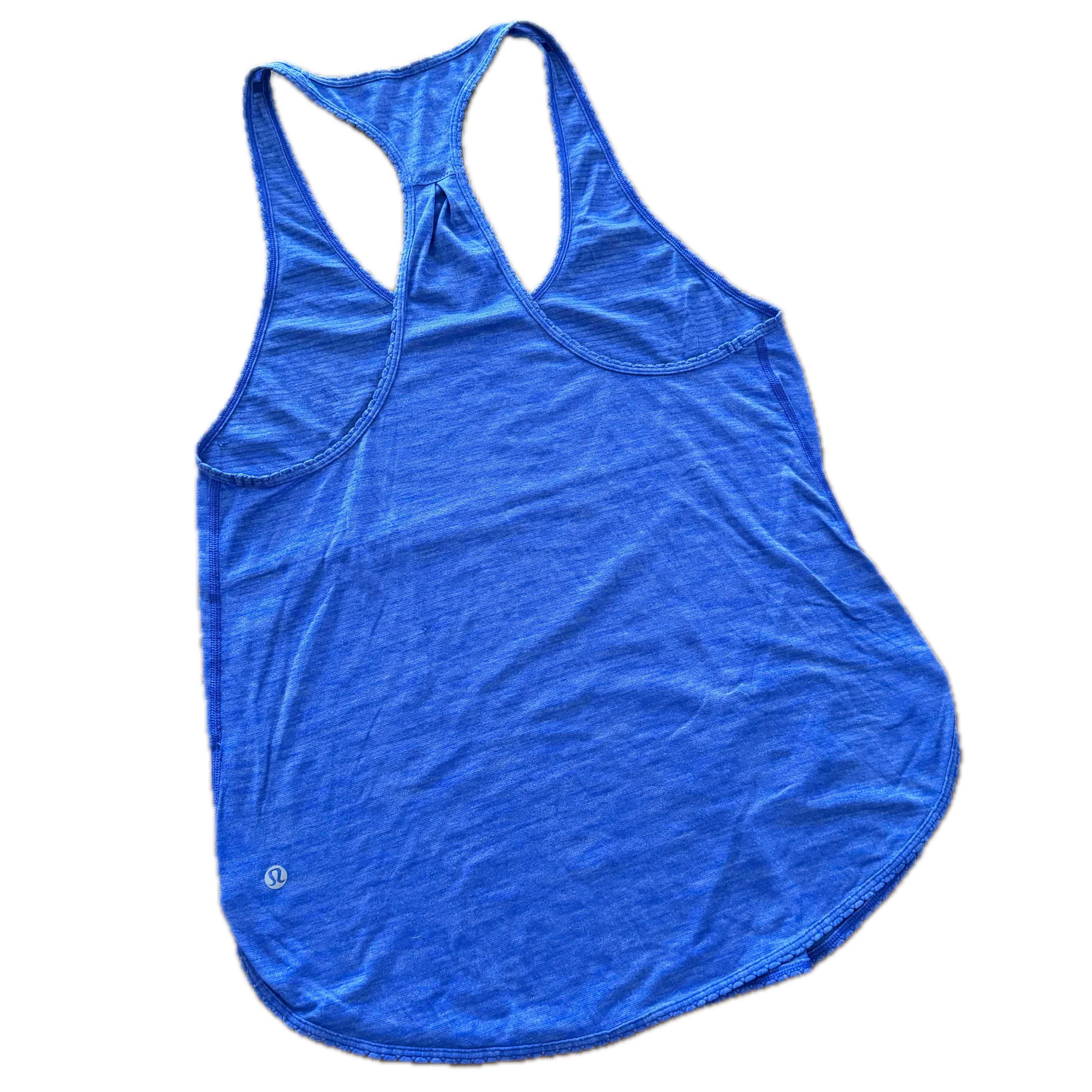 Tank Lululemon talla 8 azul tela Nulu™