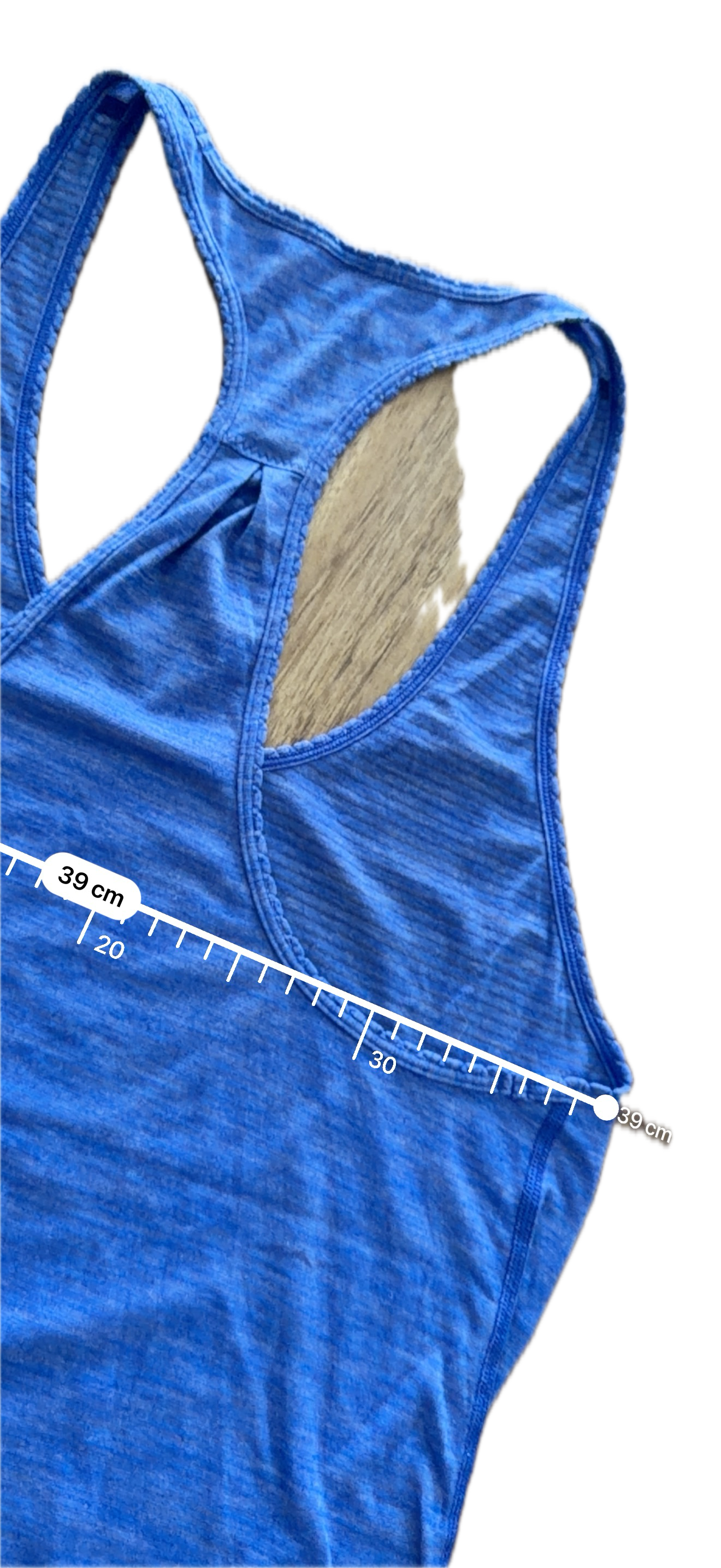 Tank Lululemon talla 8 azul tela Nulu™