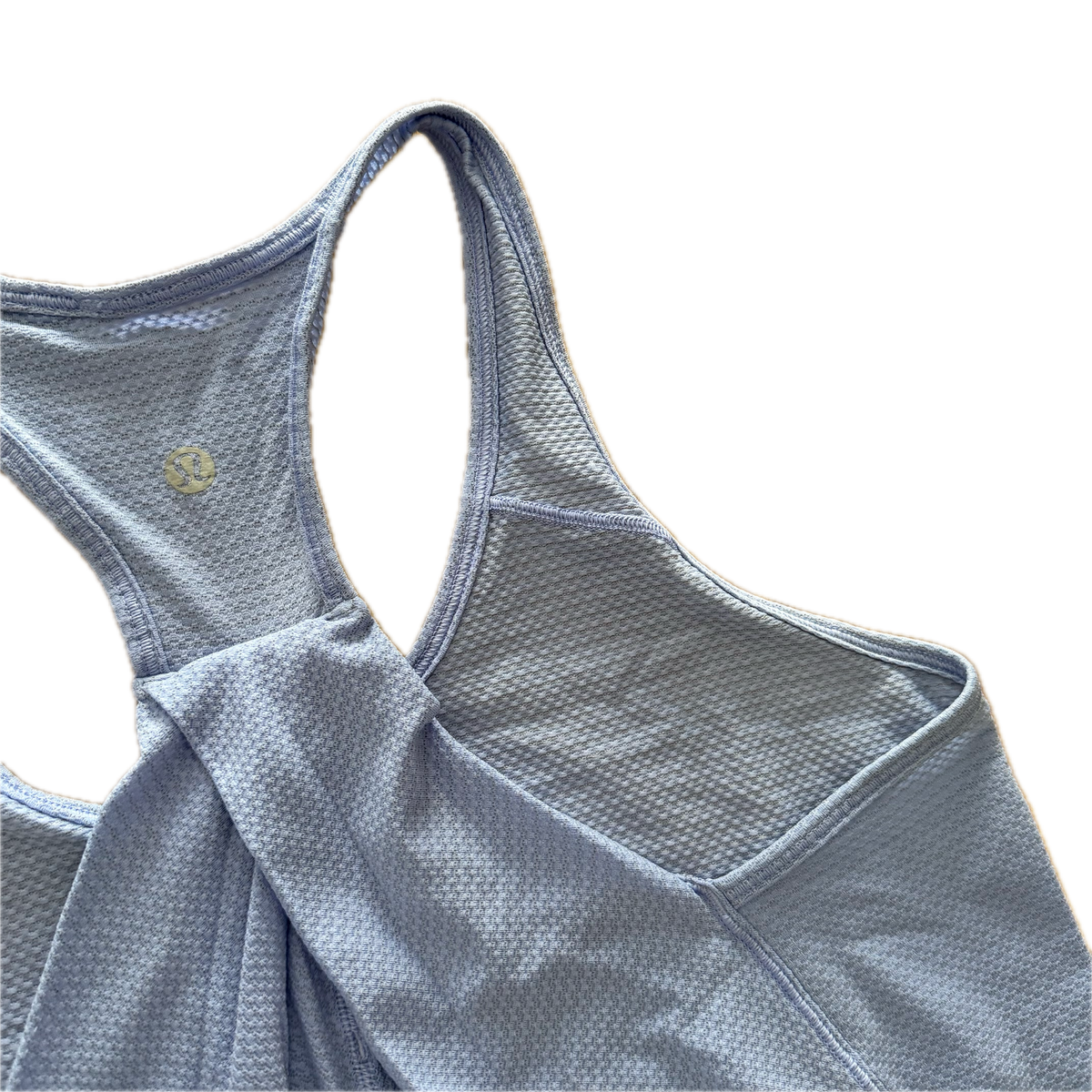 Tank top talla 8 azul cielo