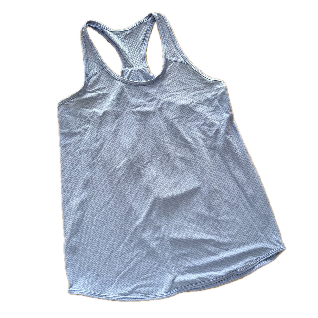 Tank top talla 8 azul cielo