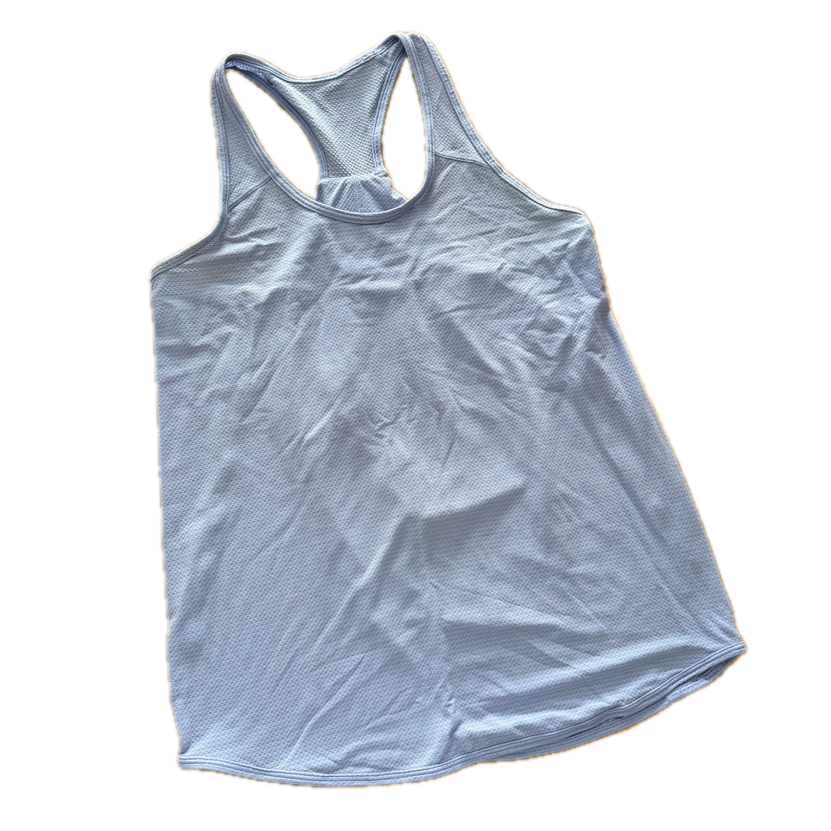 Tank top talla 8 azul cielo