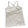 Tank top talla 12 blanca acanalada