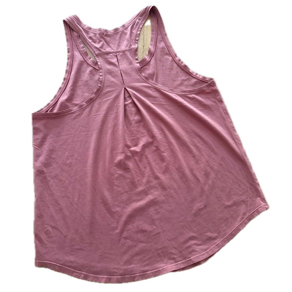 Tank talla 12 rosa de algodón