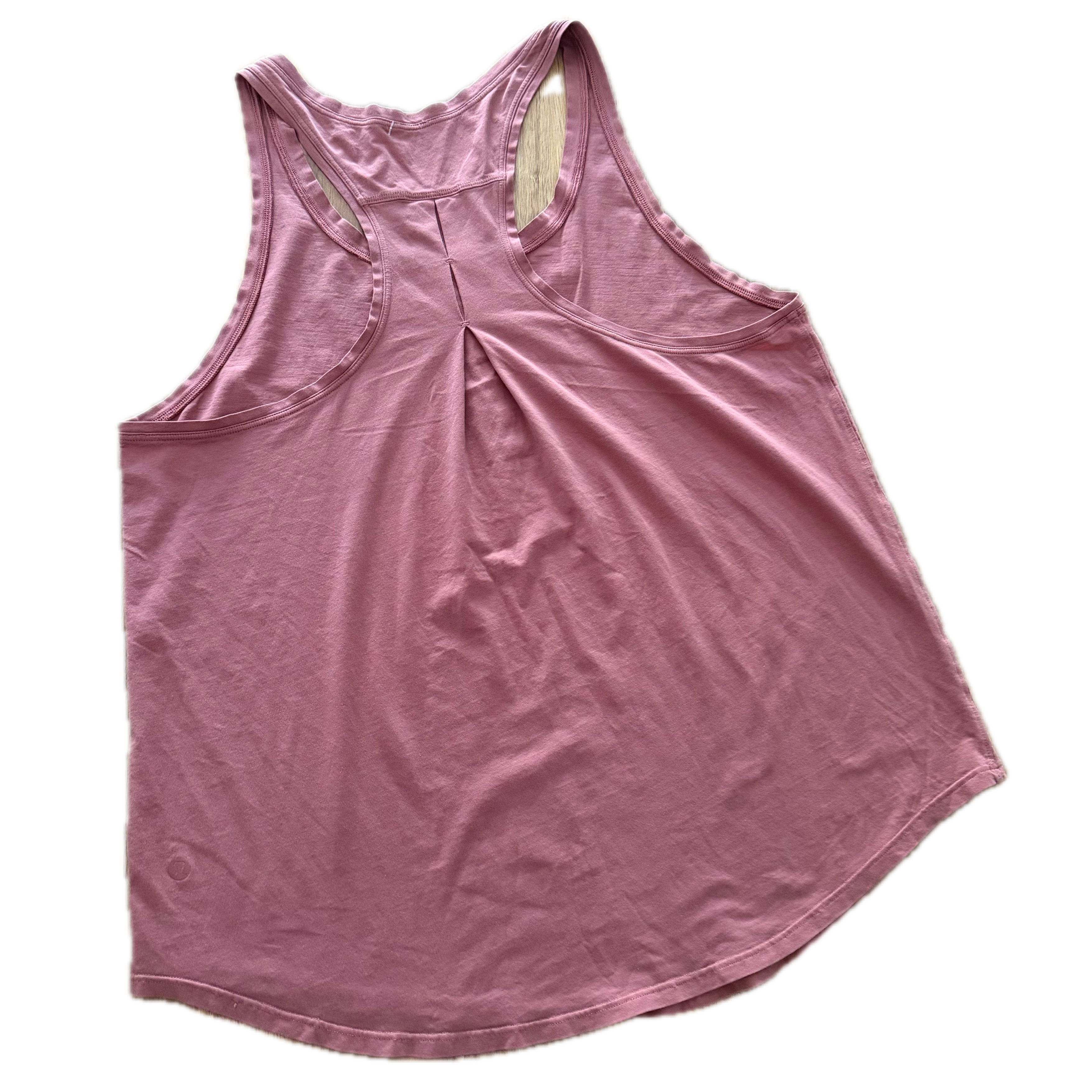 Tank talla 12 rosa de algodón