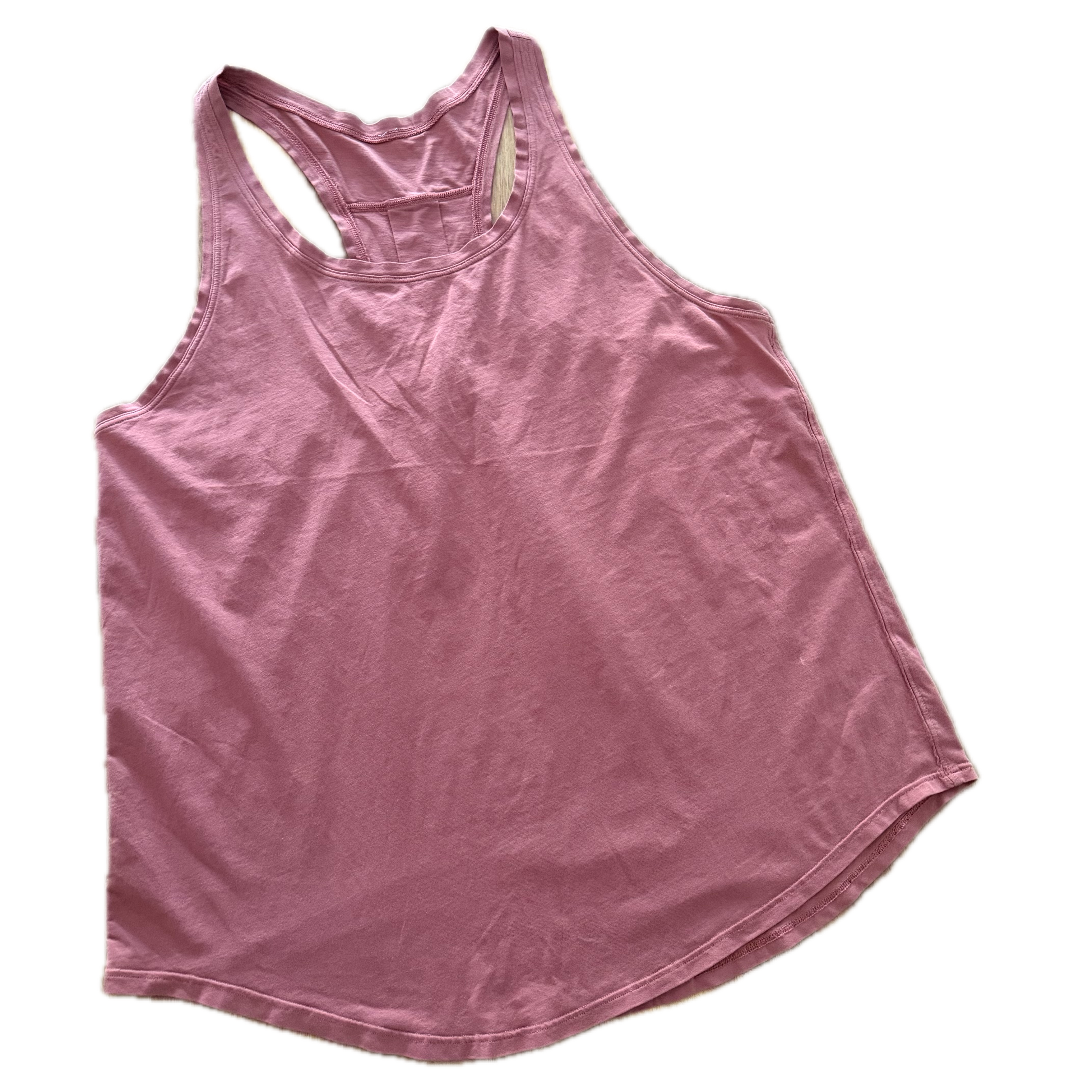 Tank talla 12 rosa de algodón