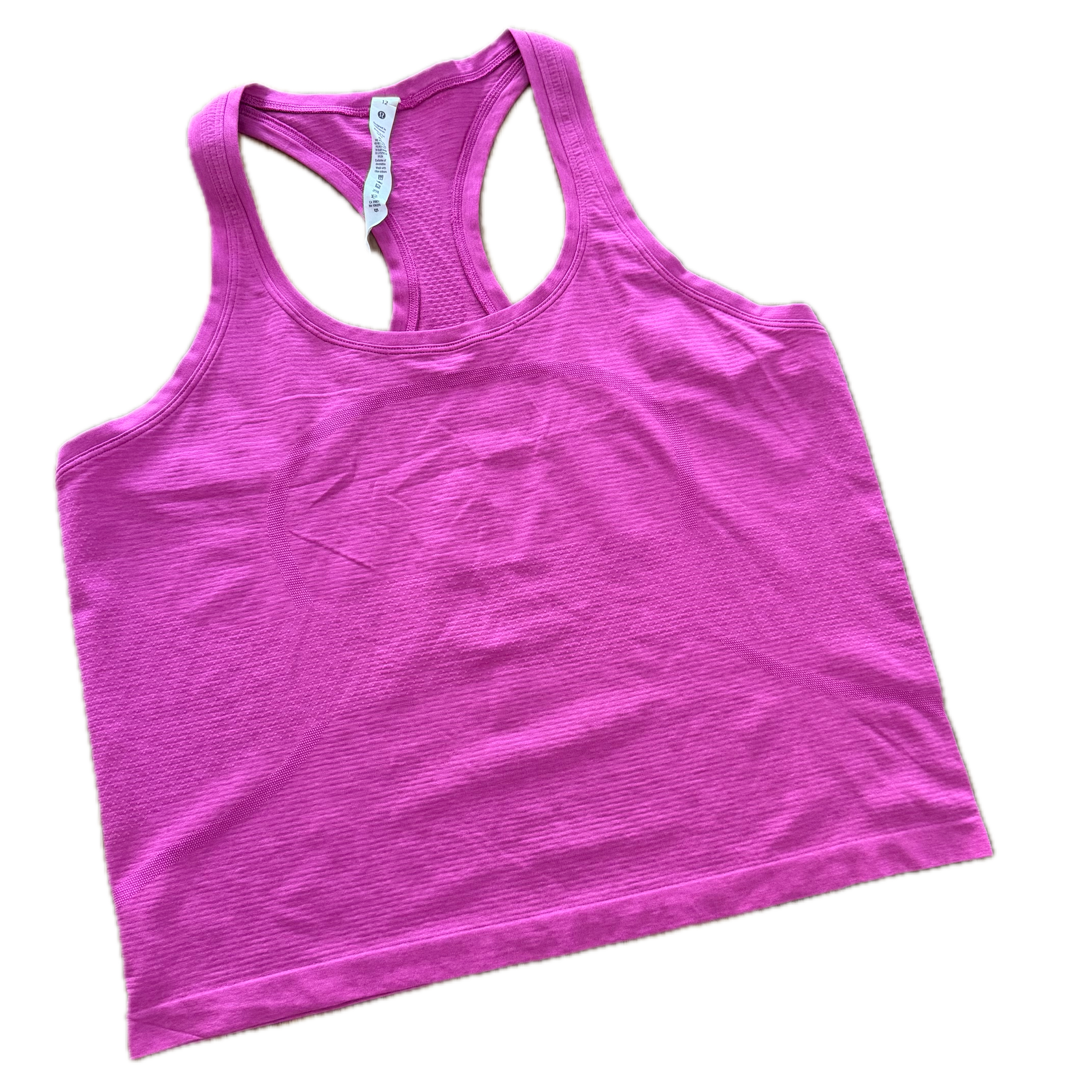 Tank talla 12 rosa mex tela anti olor