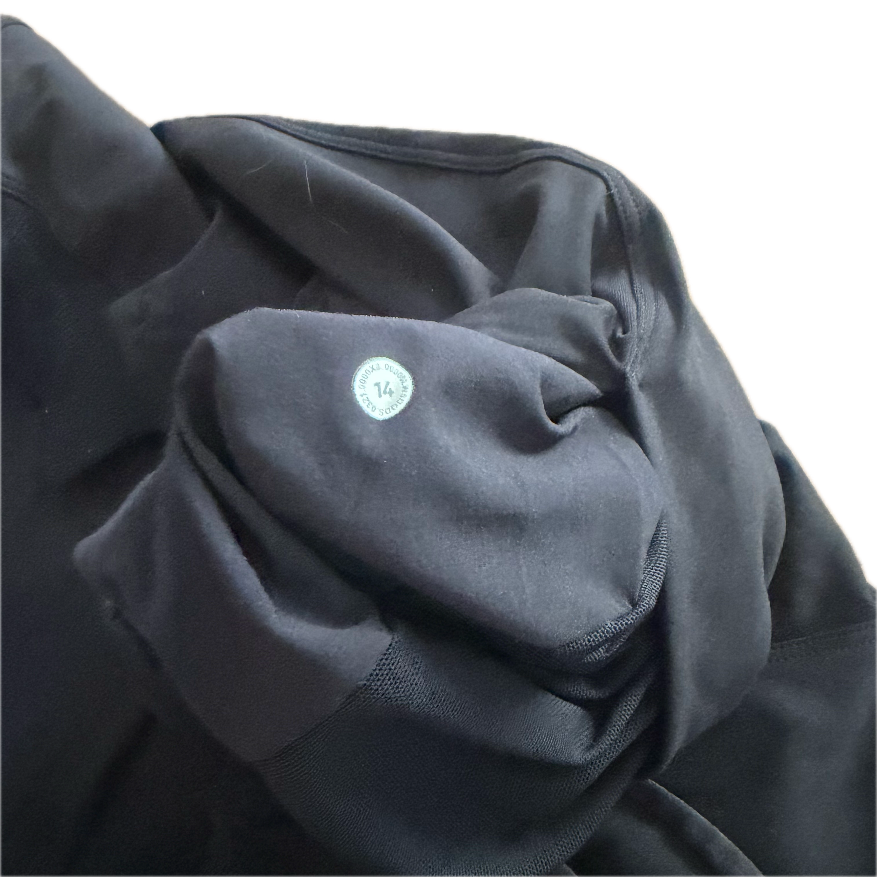 Jogger Lululemon talla 14 negro tela Nulux™