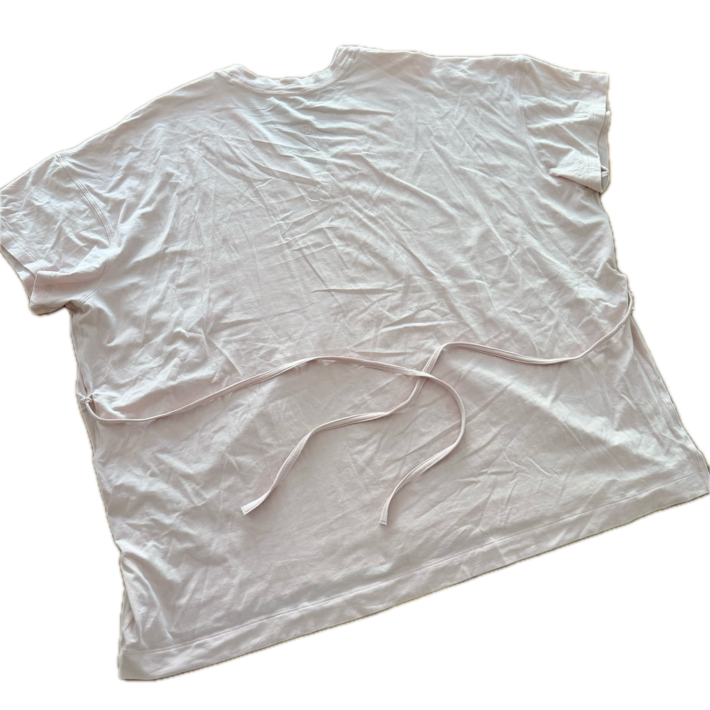 Playera talla 16 rosa palo