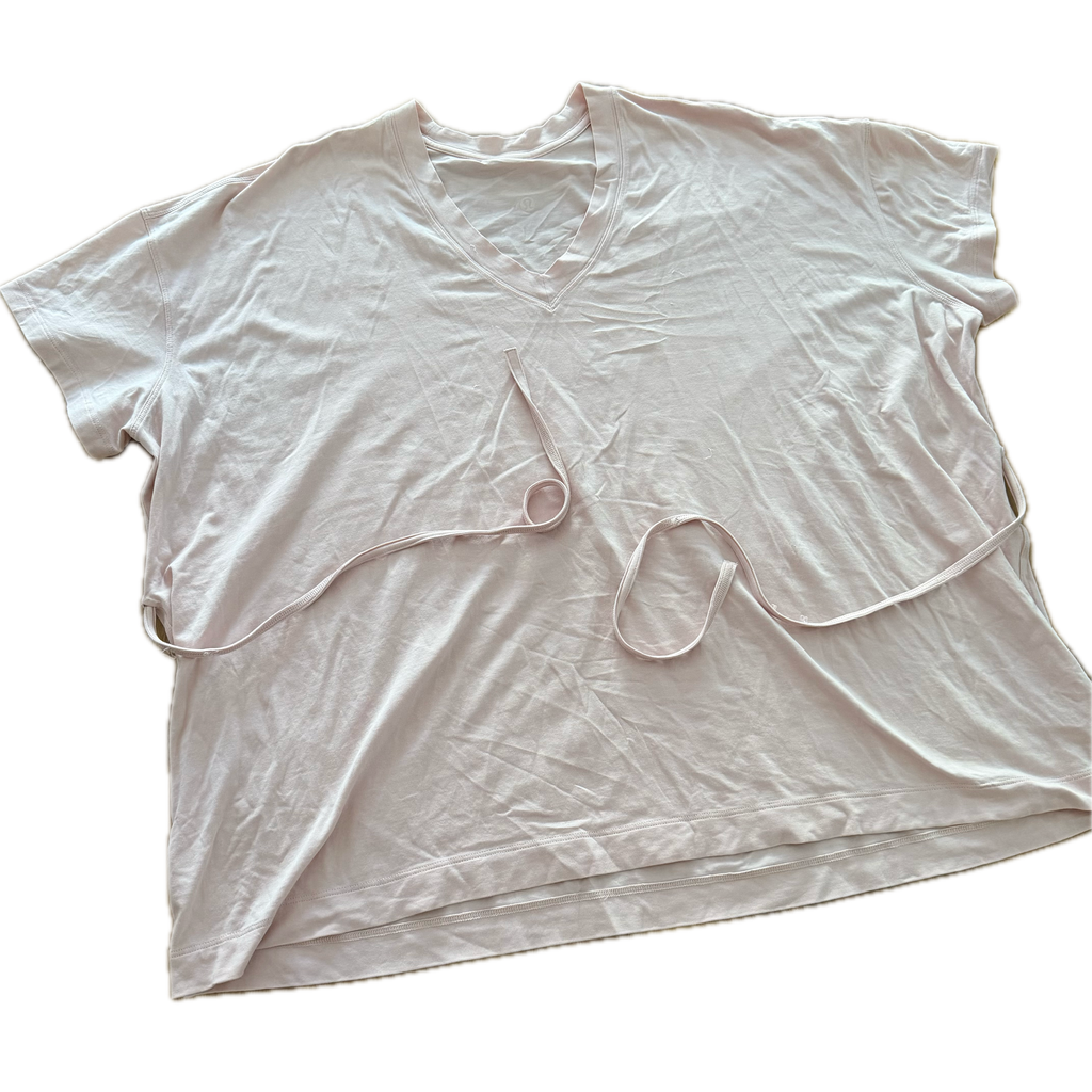 Playera talla 16 rosa palo