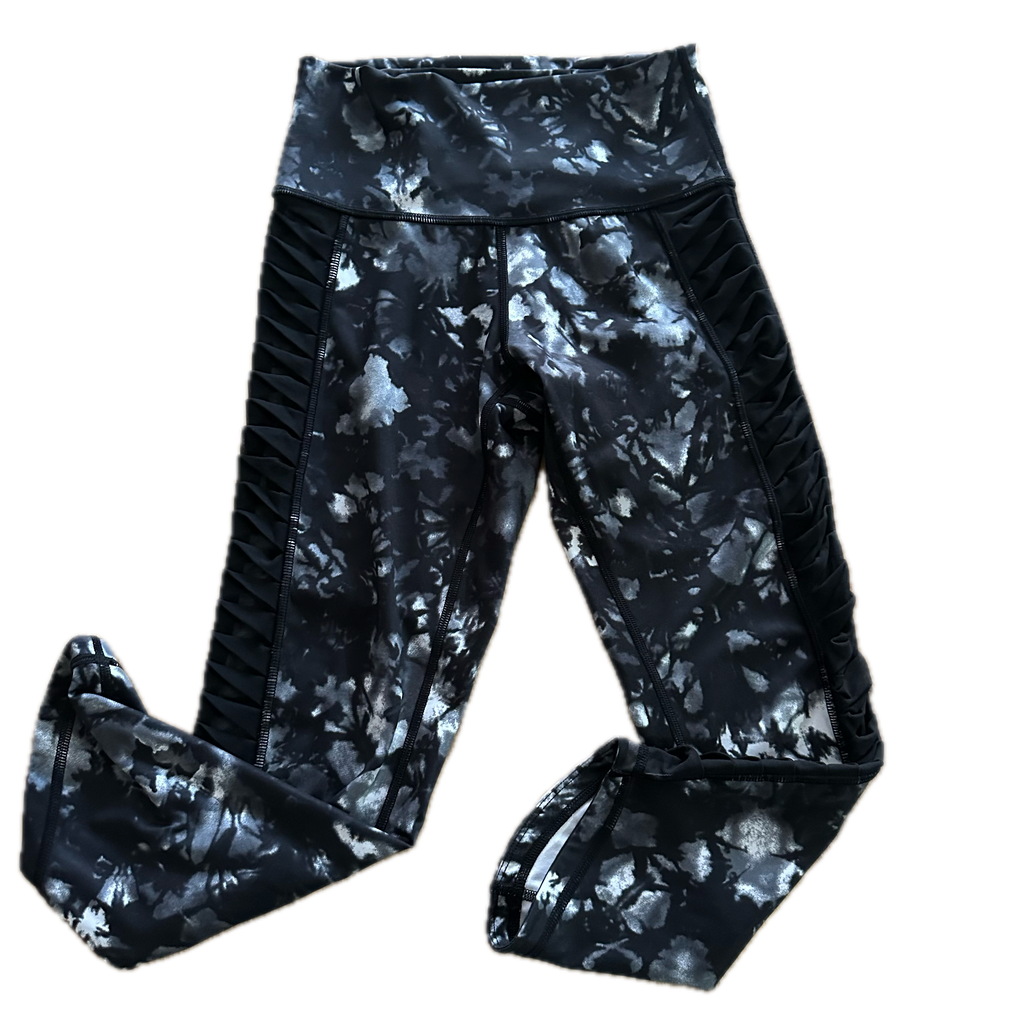 Legging Lululemon talla XCH ¾ print negro/blanco