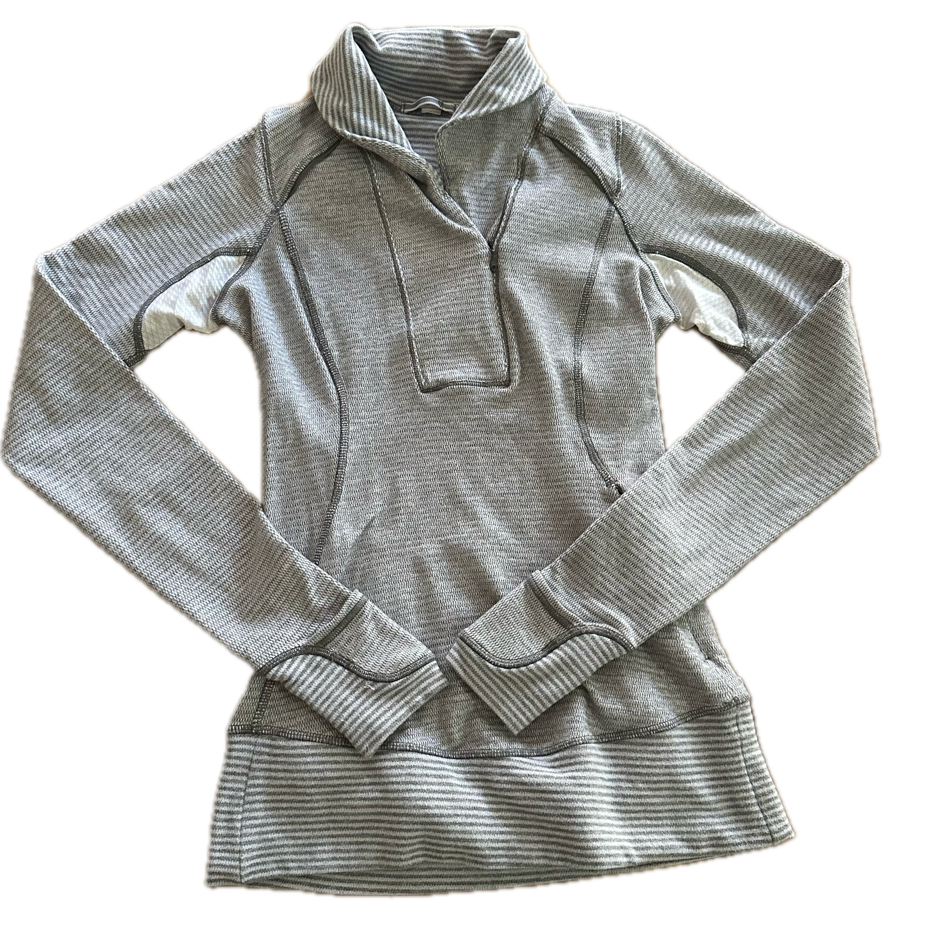 Jacket Lululemon talla talla 2XCH beige/gris