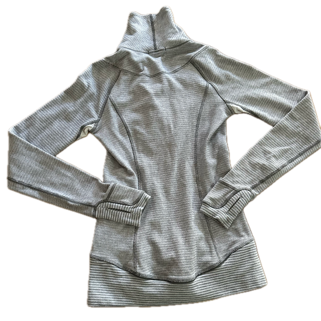 Jacket Lululemon talla talla 2XCH beige/gris