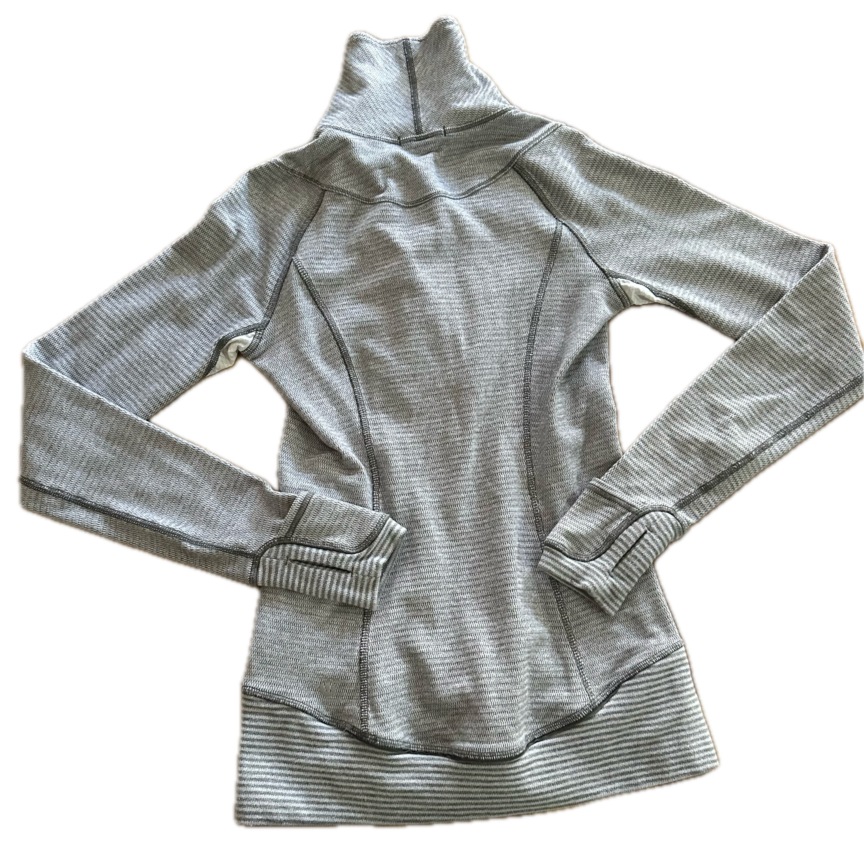 Jacket Lululemon talla talla 2XCH beige/gris