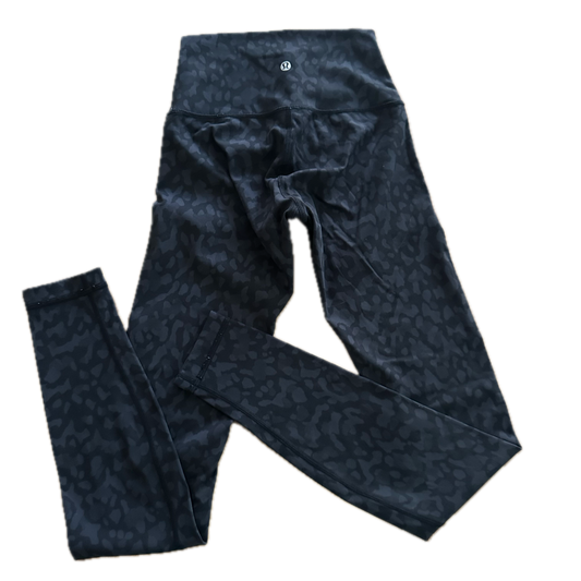 Legging 2 animal print negro