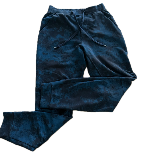 Jogger XS camo azul de hombre