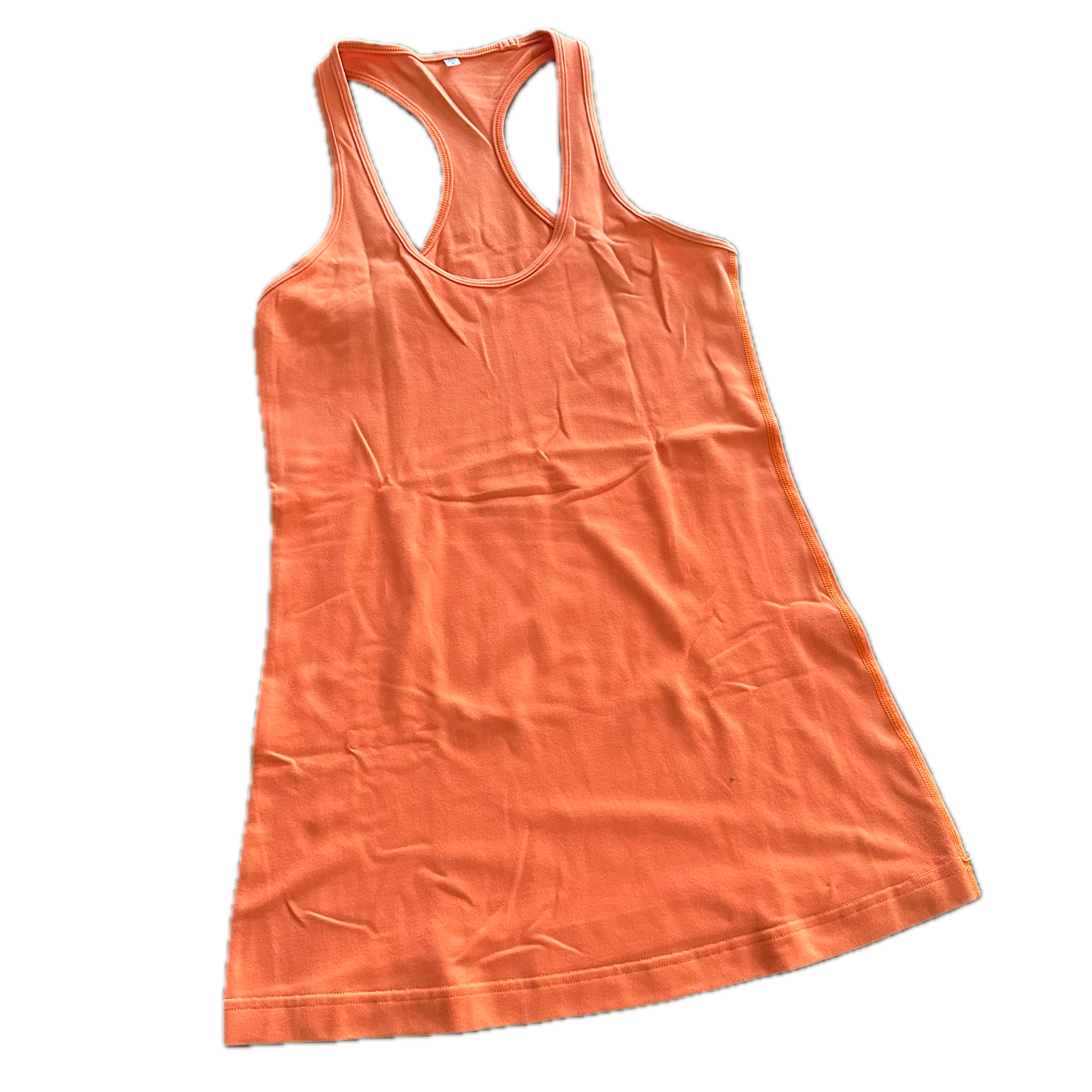 Tank Lululemon talla CH naranja