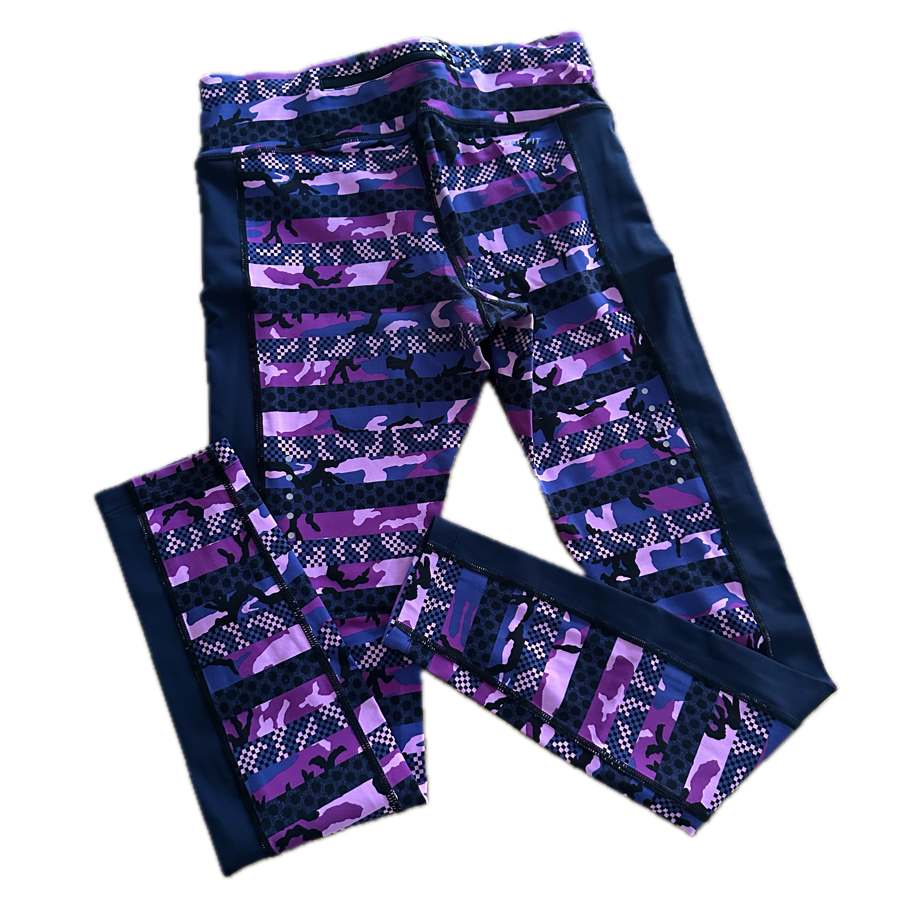 Legging talla M Nike print morados