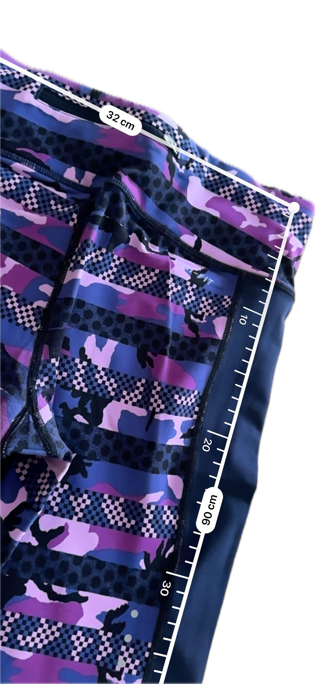 Legging talla M Nike print morados