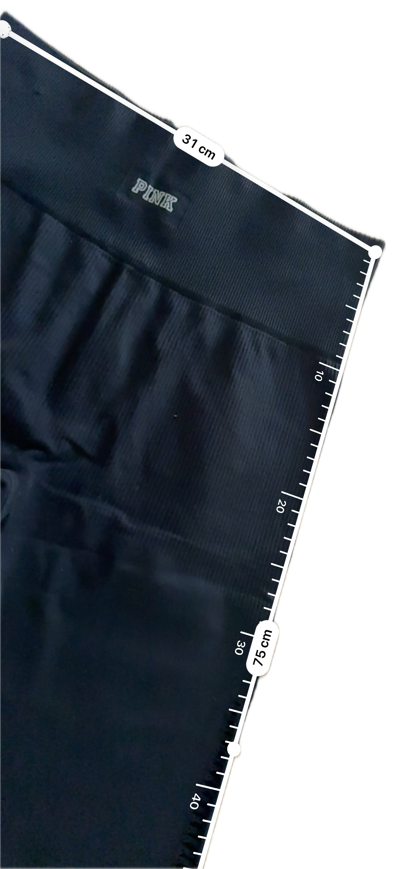 Legging M PINK negro