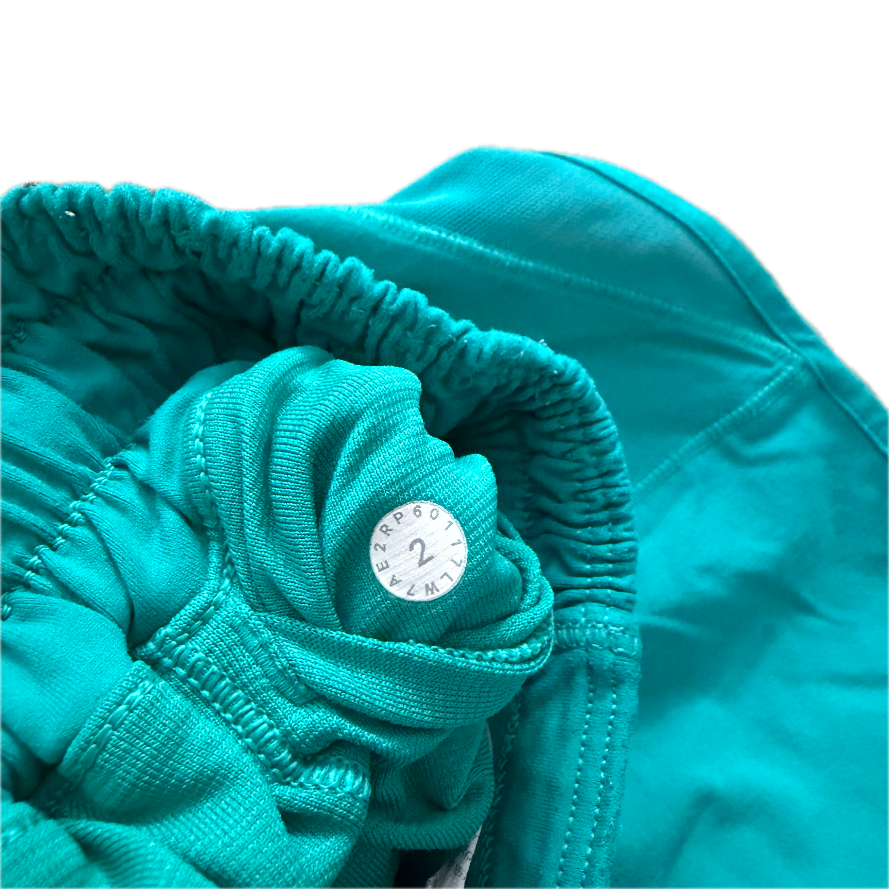 Short Lululemon talla 2 azul aqua tela Nulux™