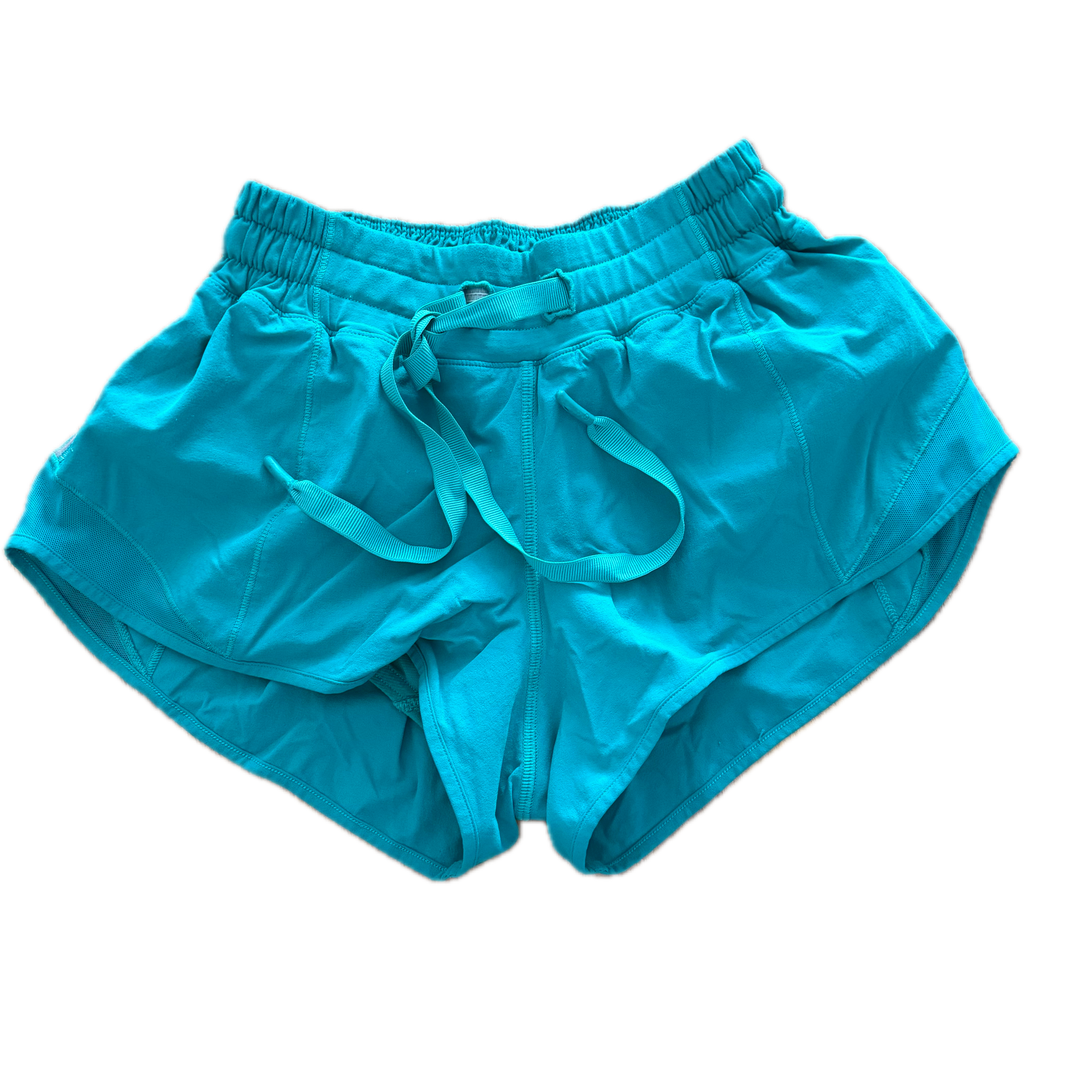 Short Lululemon talla 2 azul aqua tela Nulux™