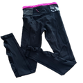 Legging talla 2 negro y pretina rosa