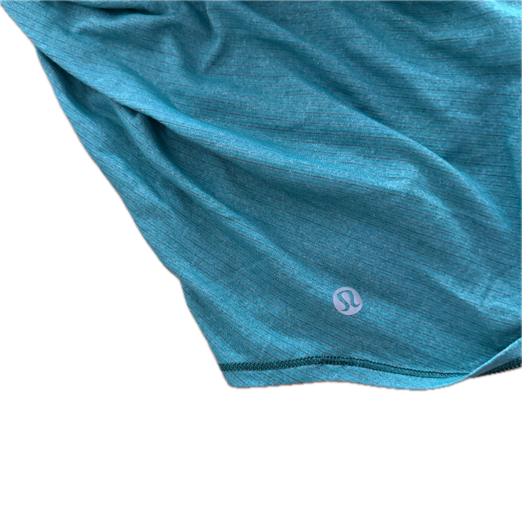 Tank talla 4 azul con top gris