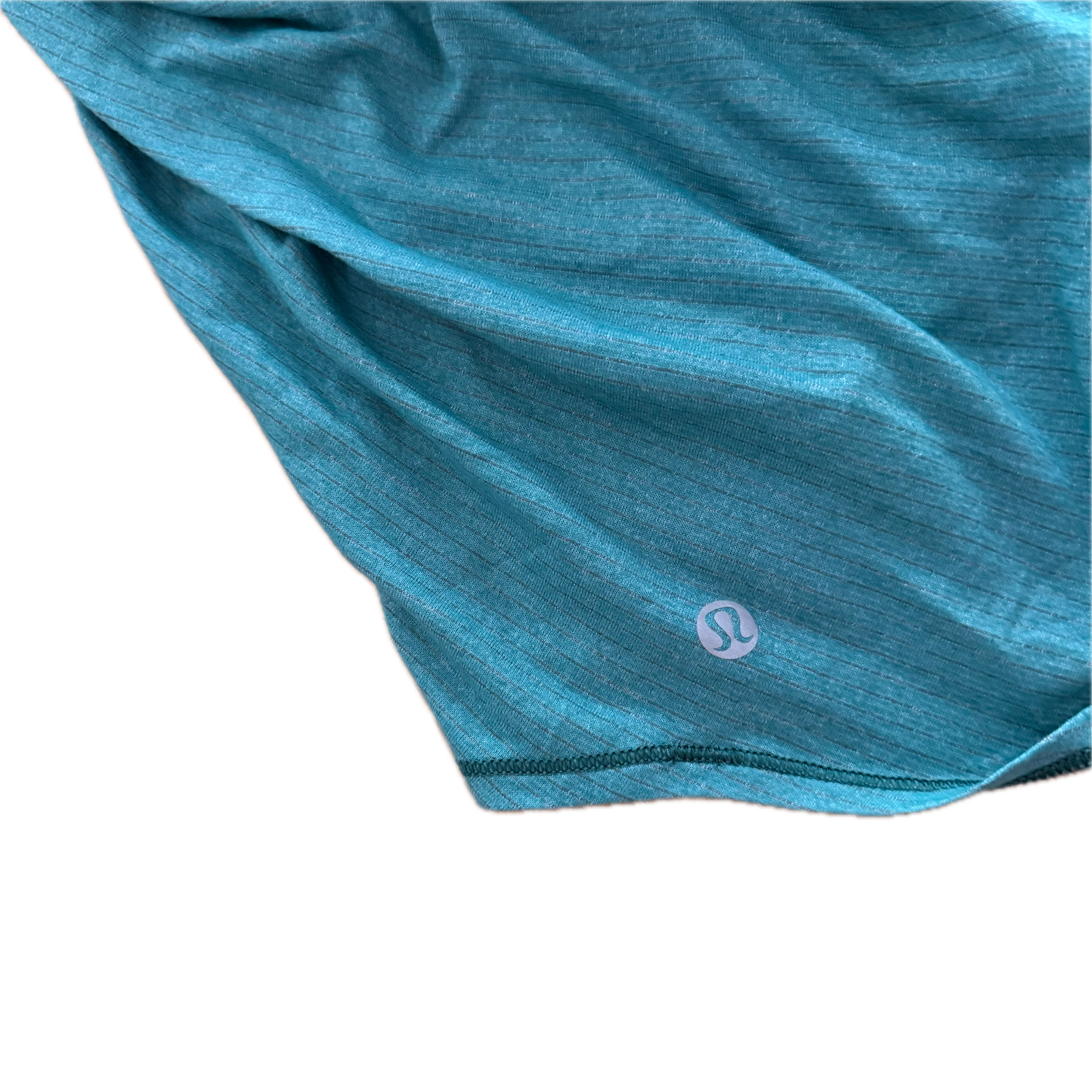 Tank talla 4 azul con top gris