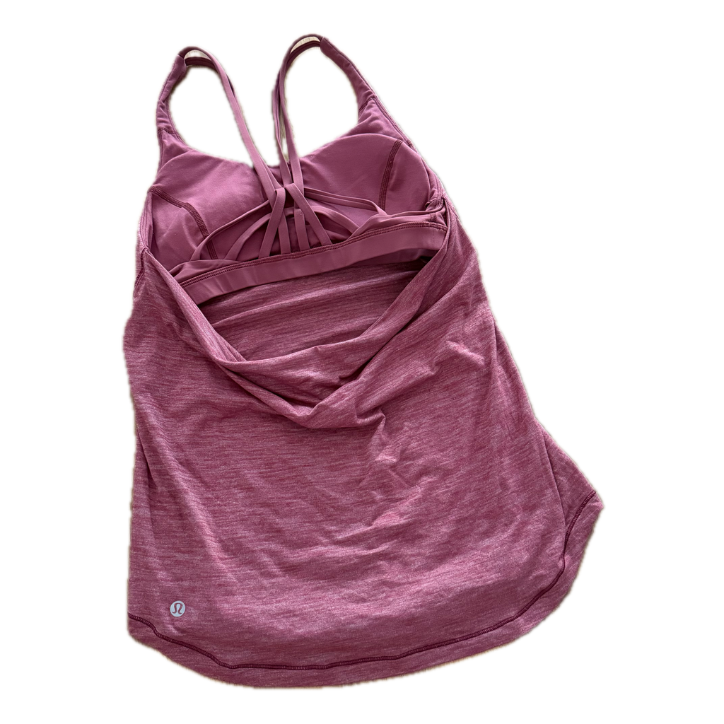 Tank talla 4 rosa con top