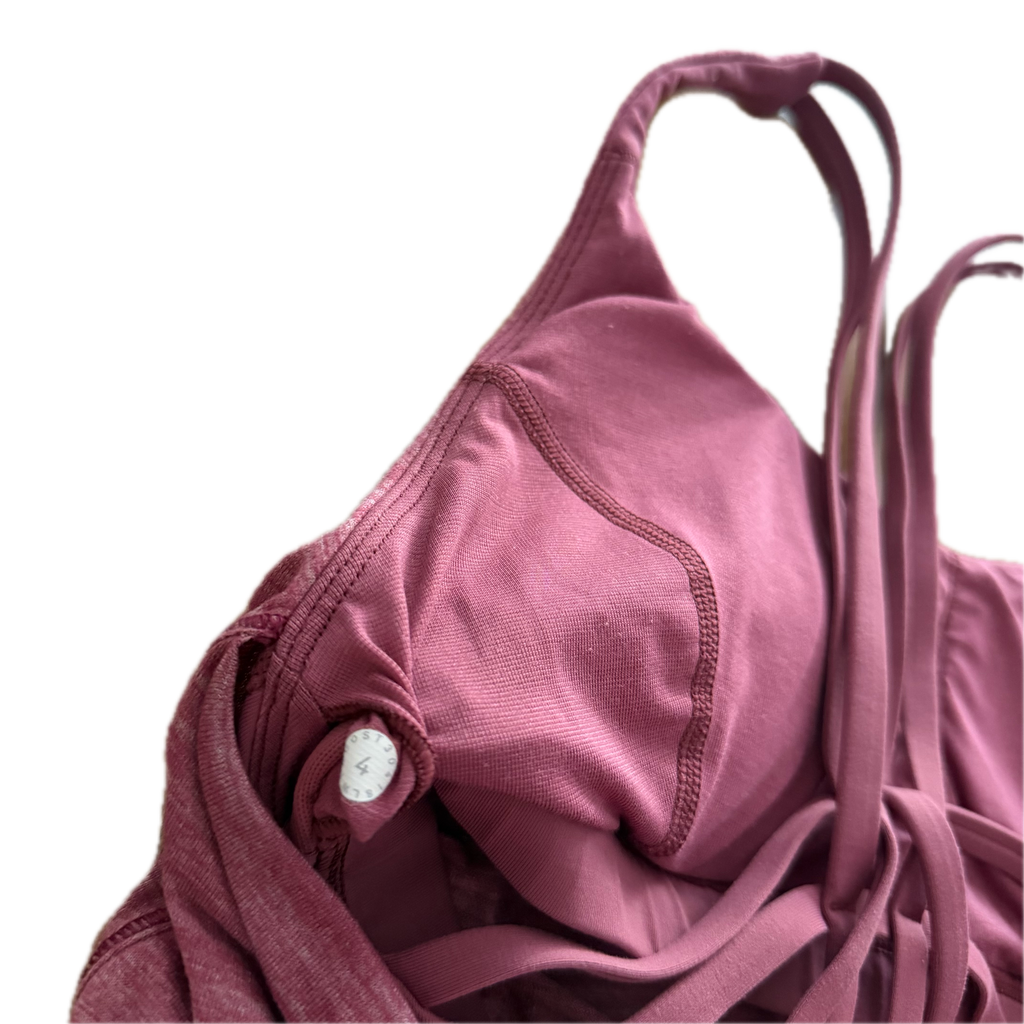 Tank talla 4 rosa con top