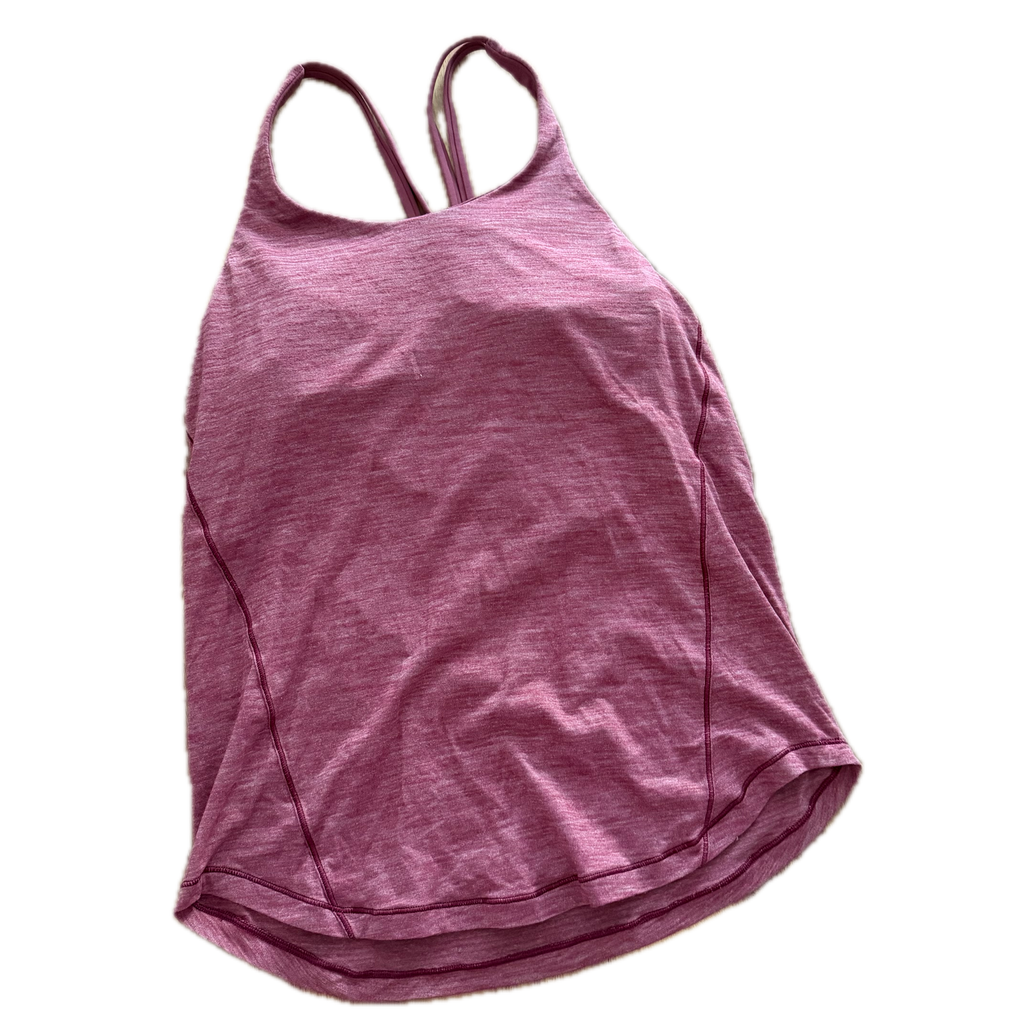 Tank talla 4 rosa con top