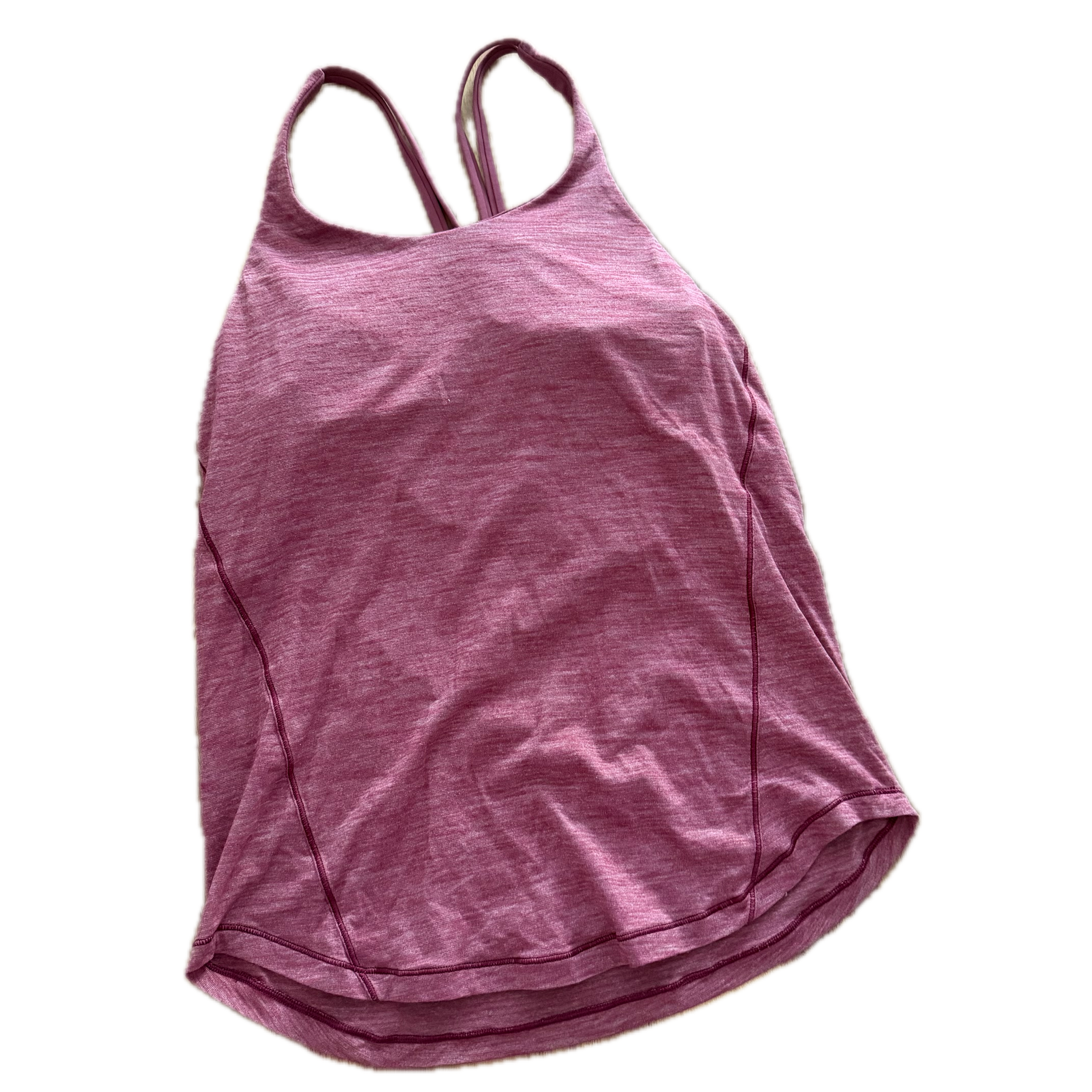 Tank talla 4 rosa con top