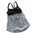 Tank talla 4 gris con top negro