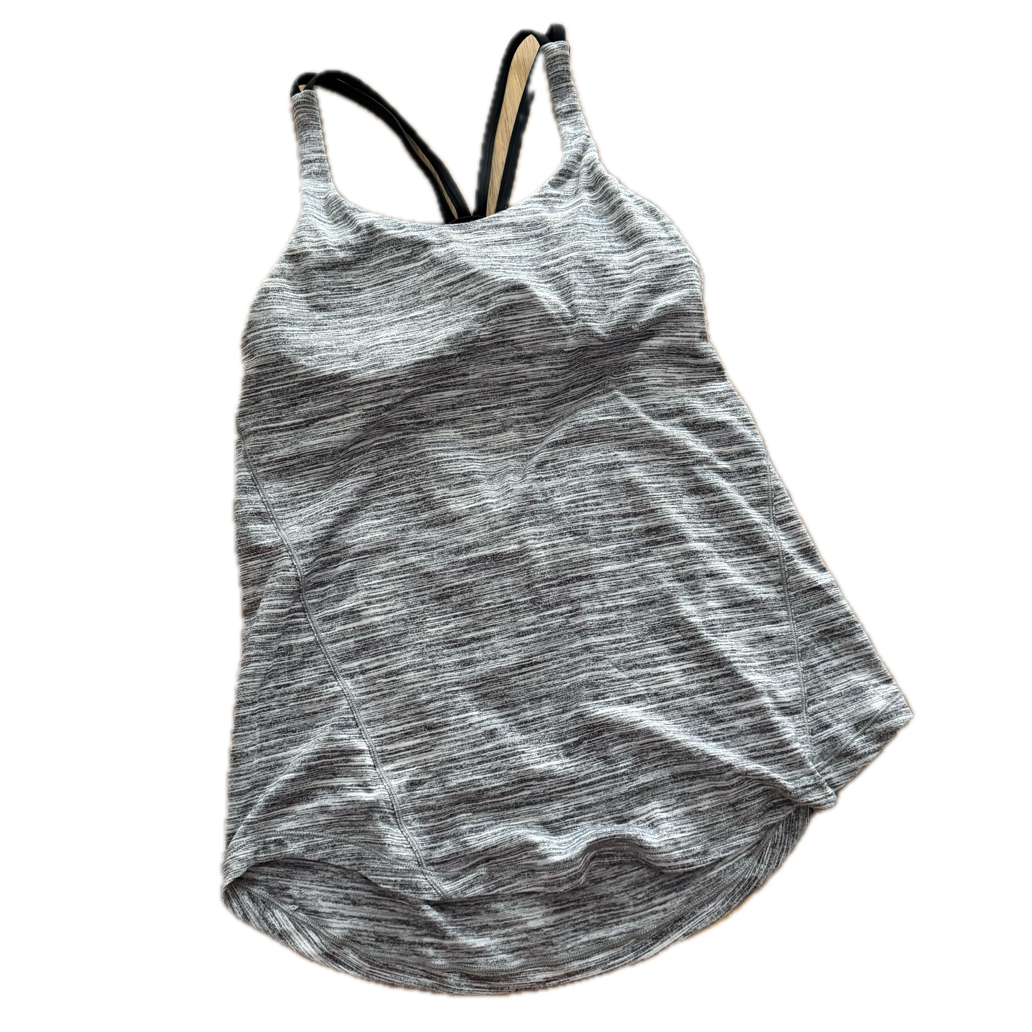 Tank talla 4 gris con top negro