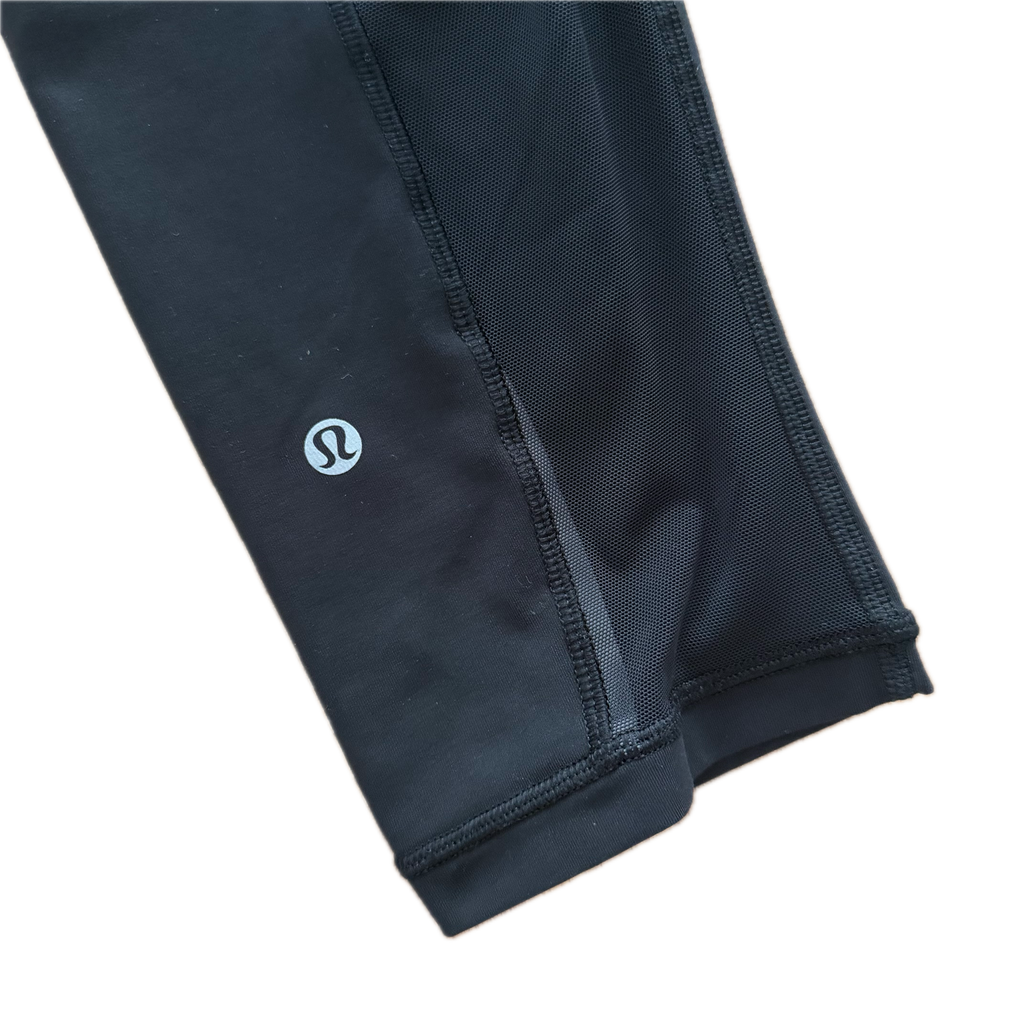 Legging talla 6 negro con bolsas laterales