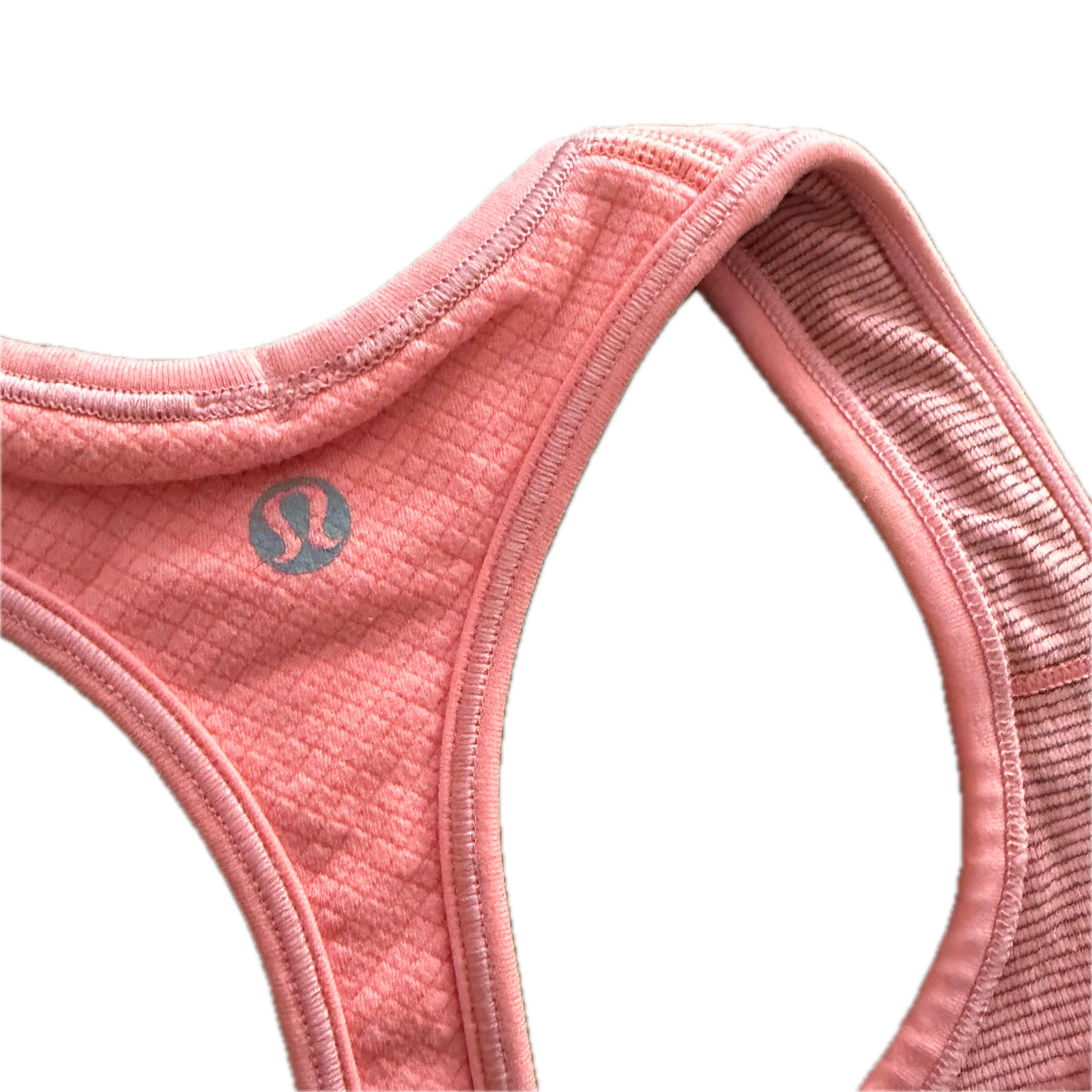 Top Lululemon talla 8 coral tela Everlux™