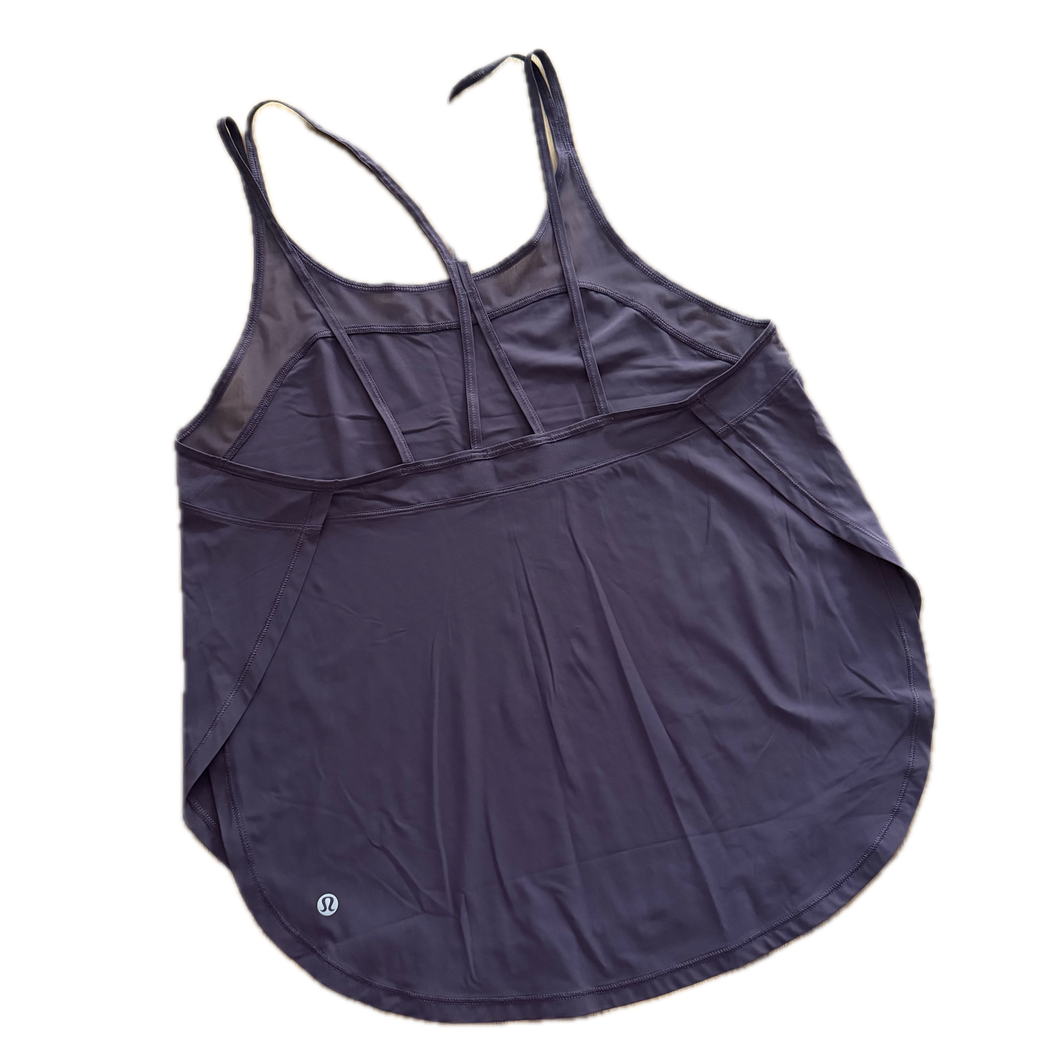 Tank Lululemon talla 10 morado tela Nulux™