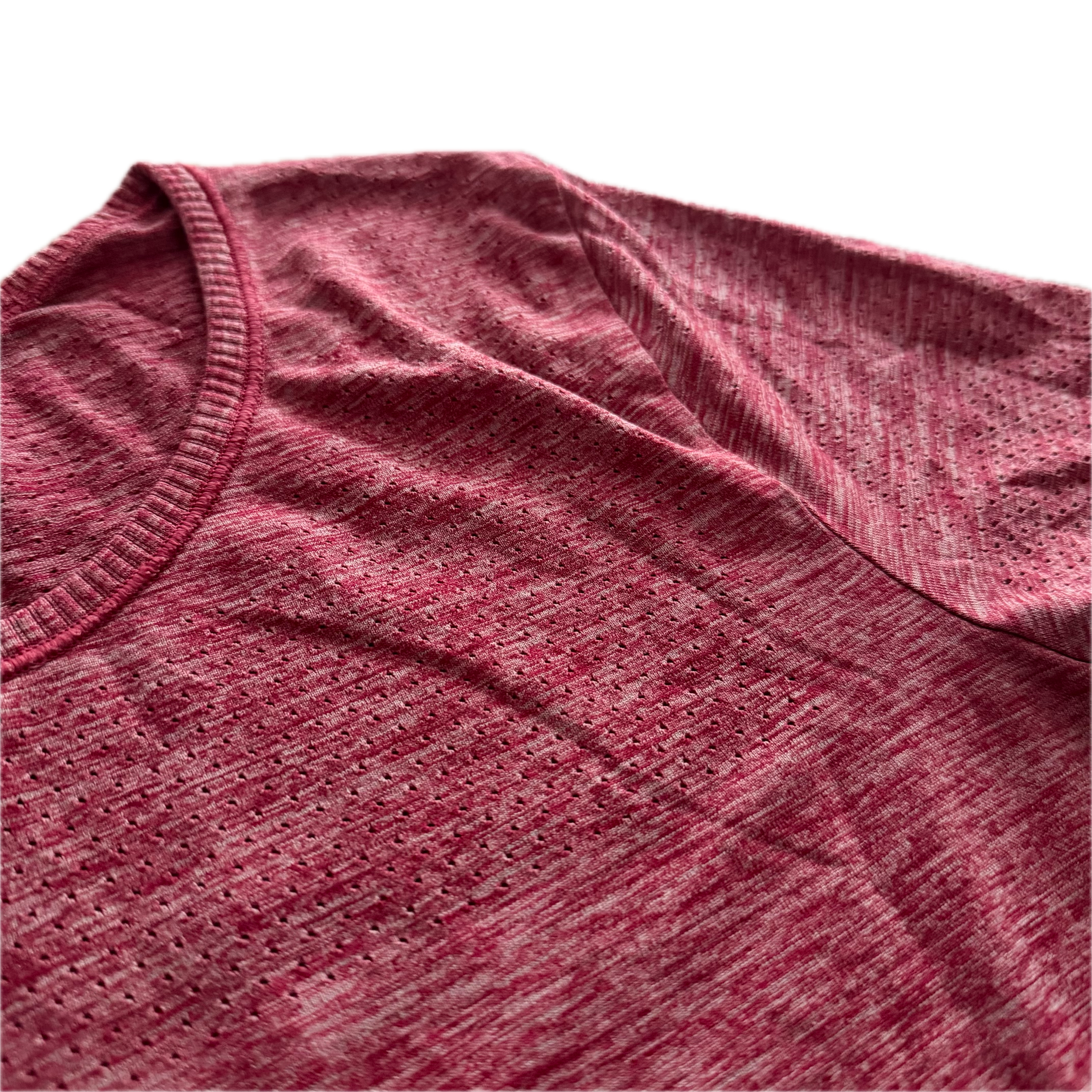 Playera Lululemon talla 8-10 rosa tela Silverescent™