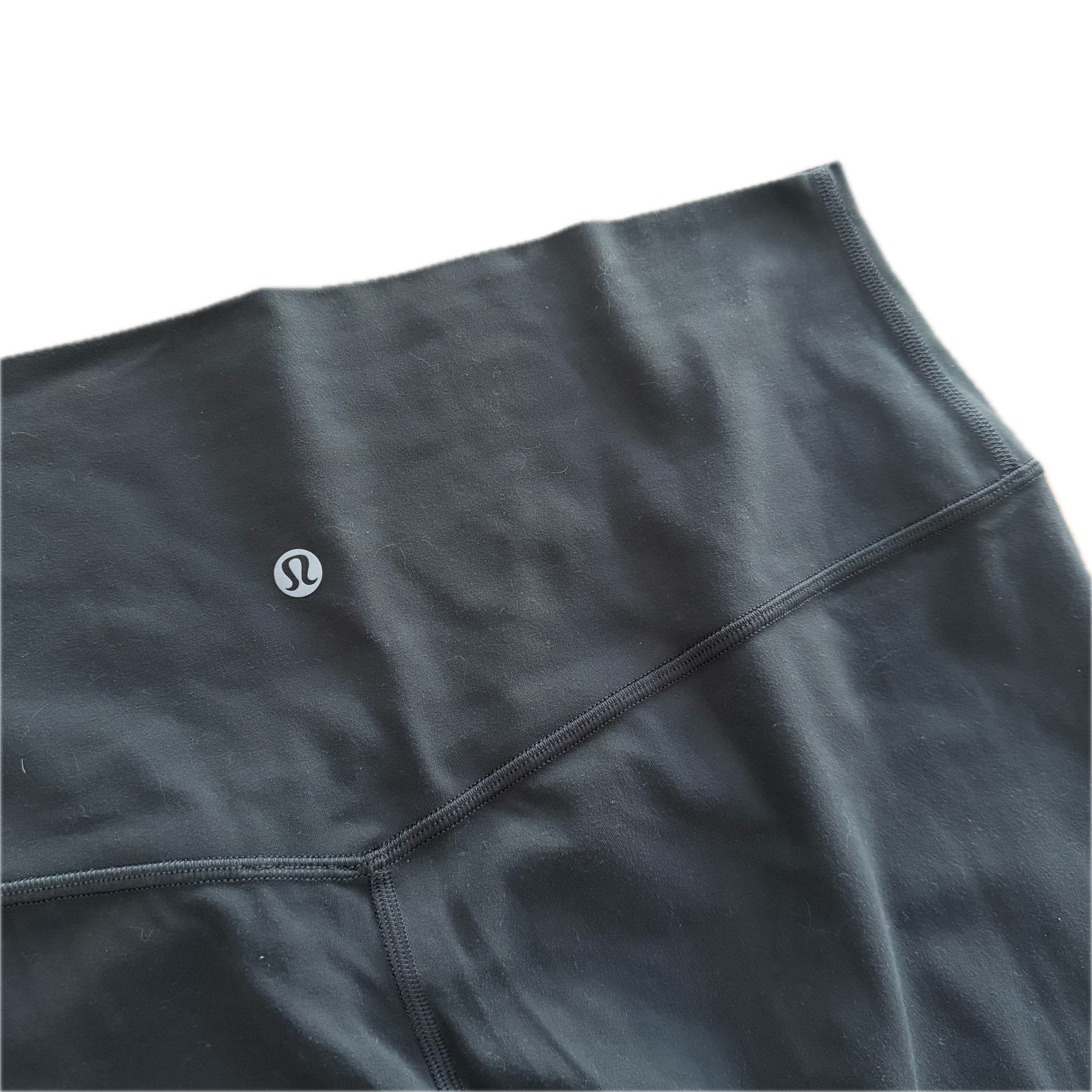 Legging 35" Lululemon talla 12 gris tela Nulu™