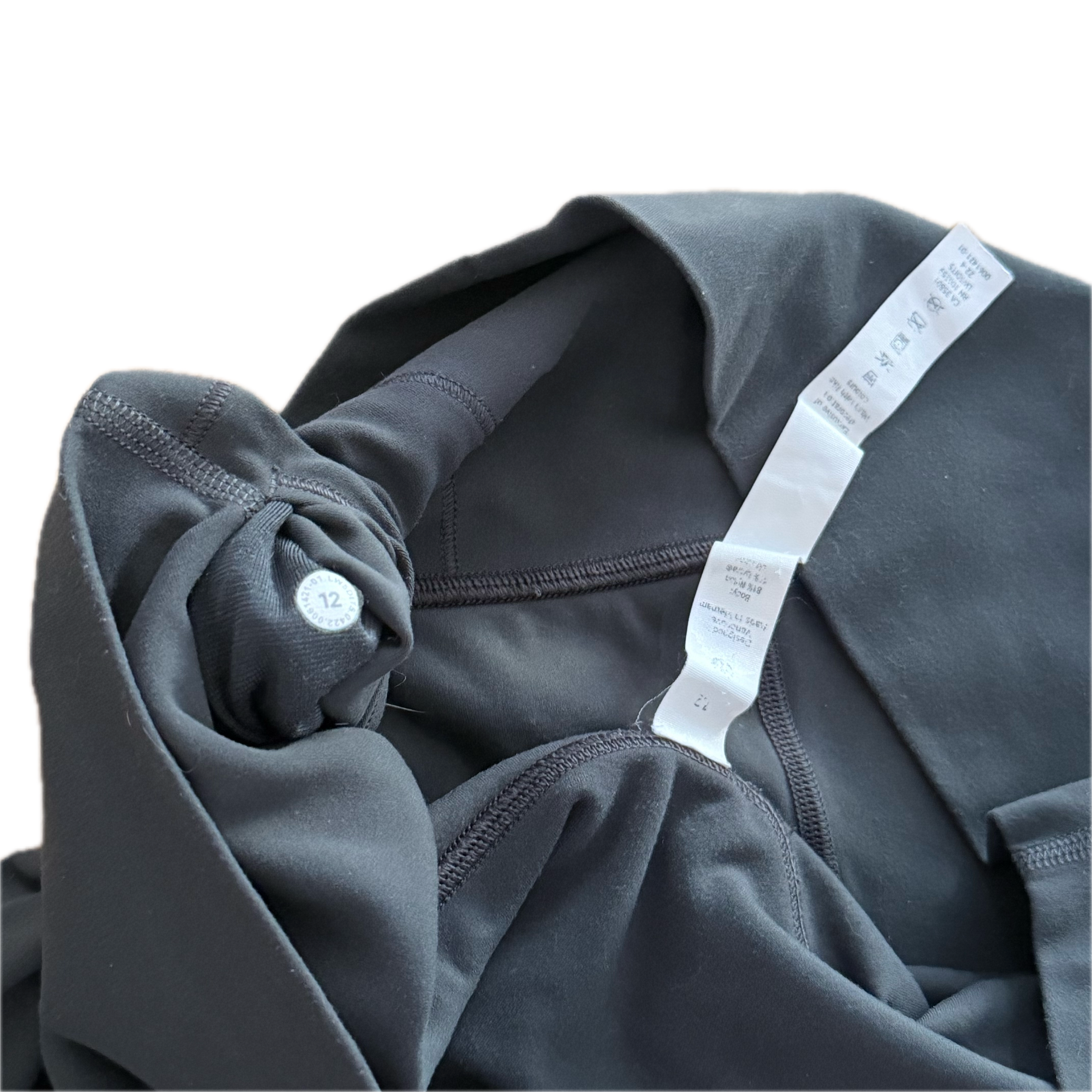 Legging 35" Lululemon talla 12 gris tela Nulu™