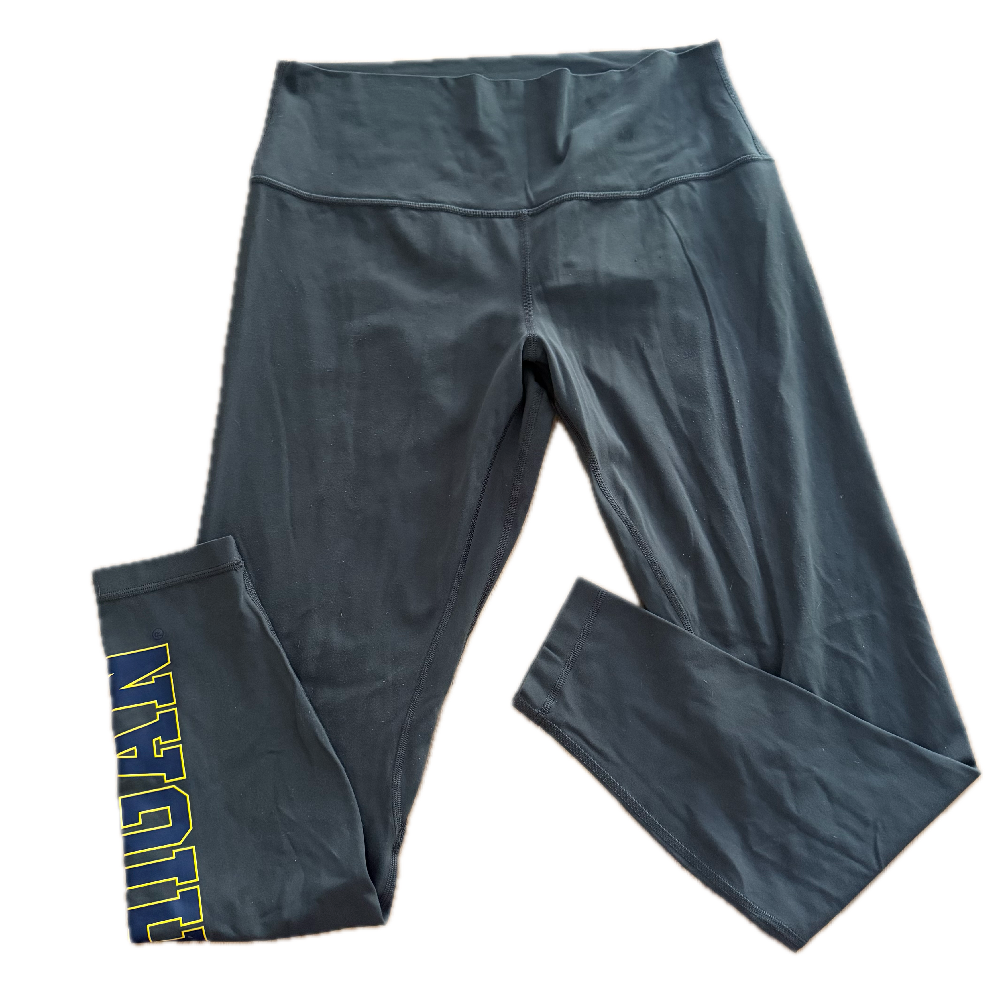 Legging 35" Lululemon talla 12 gris tela Nulu™