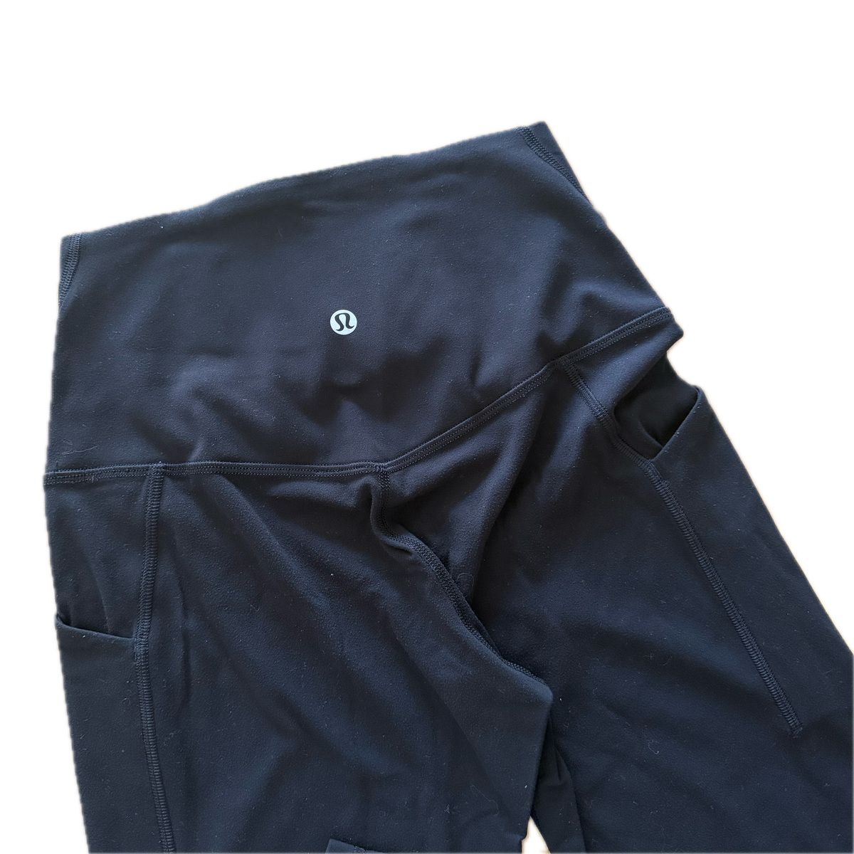 Legging talla 4 negro con bolsas laterales