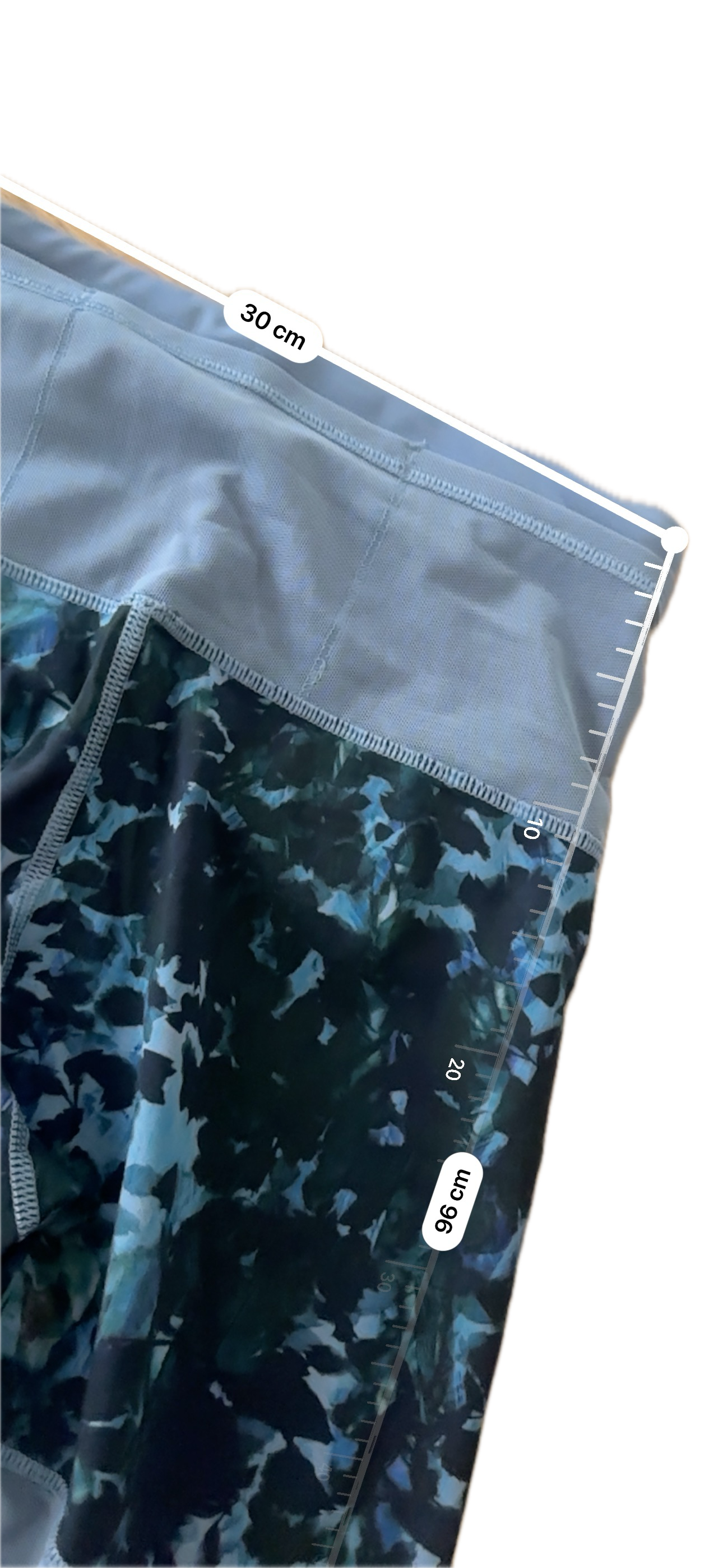 Legging Lululemon talla XCH print azules