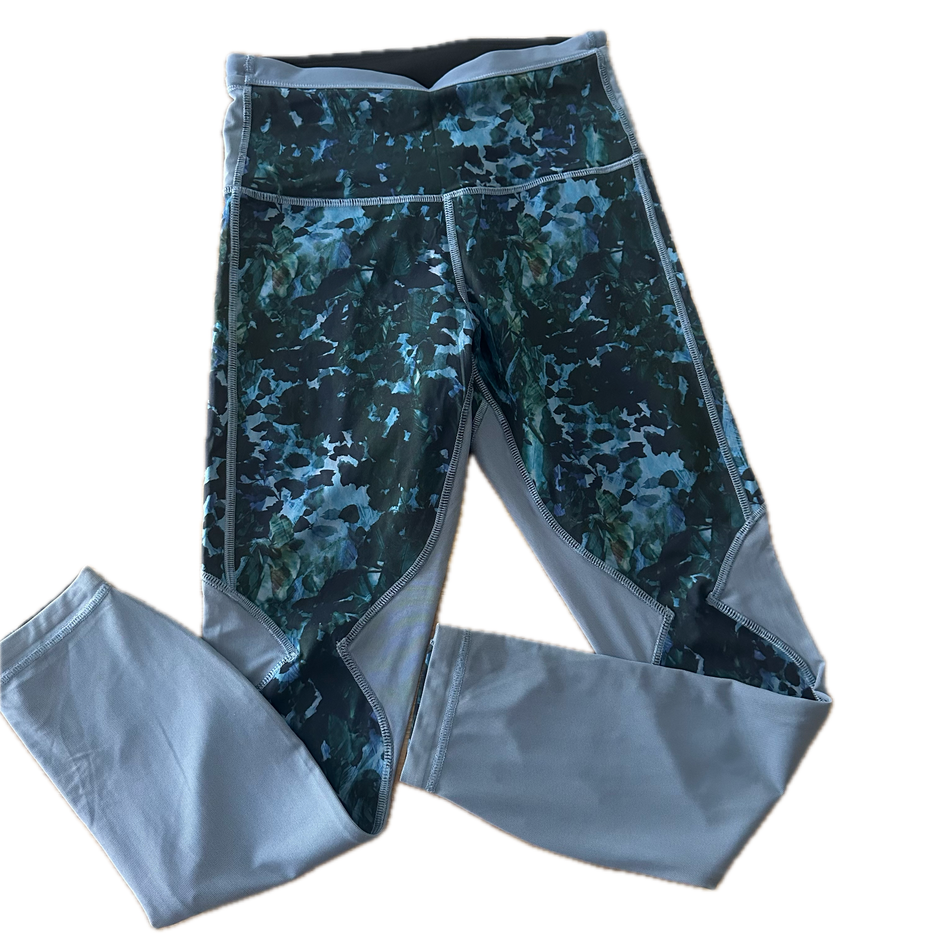 Legging Lululemon talla XCH print azules