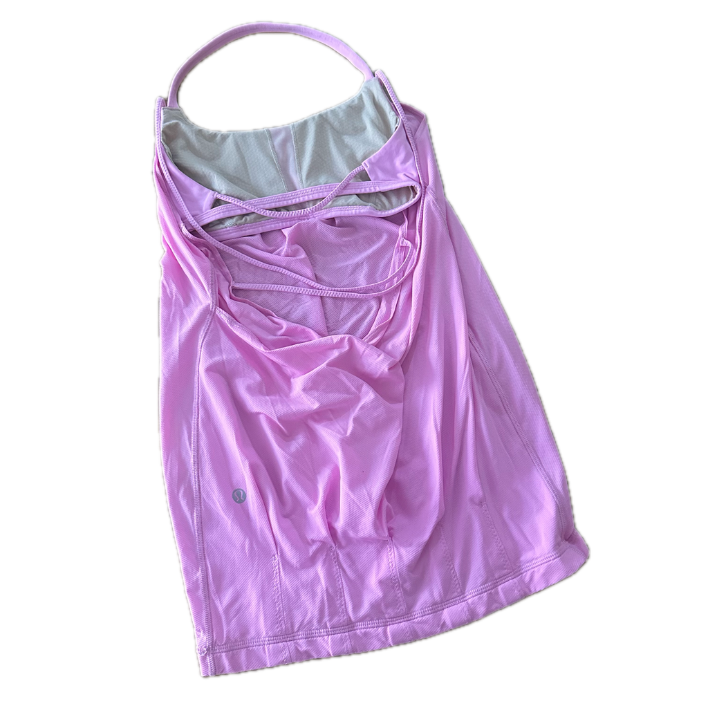 Tank top Lululemon talla XCH rosa pastel